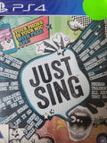 Just sing Ps4