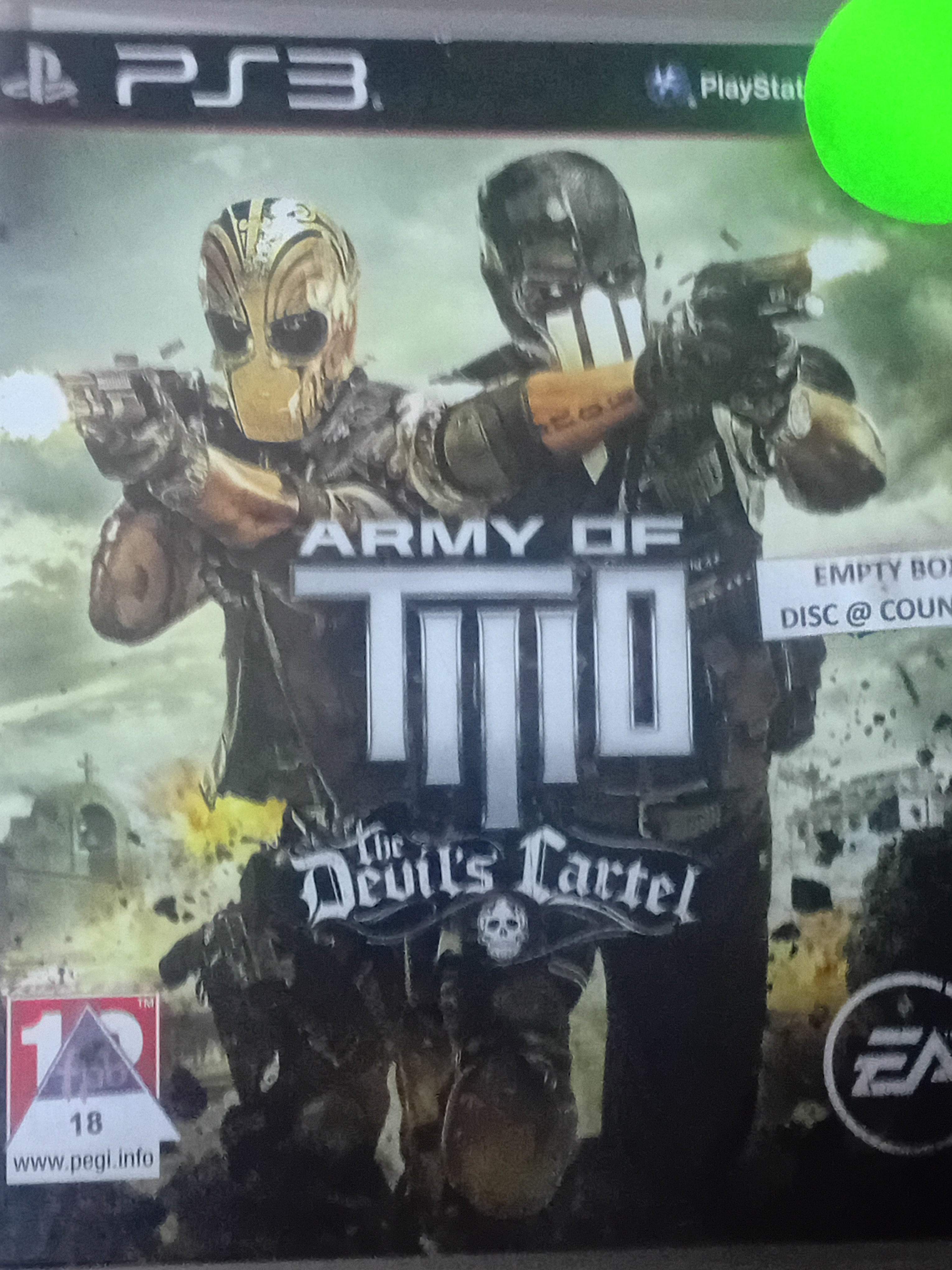 Army of Two The Devils Cartel ps3