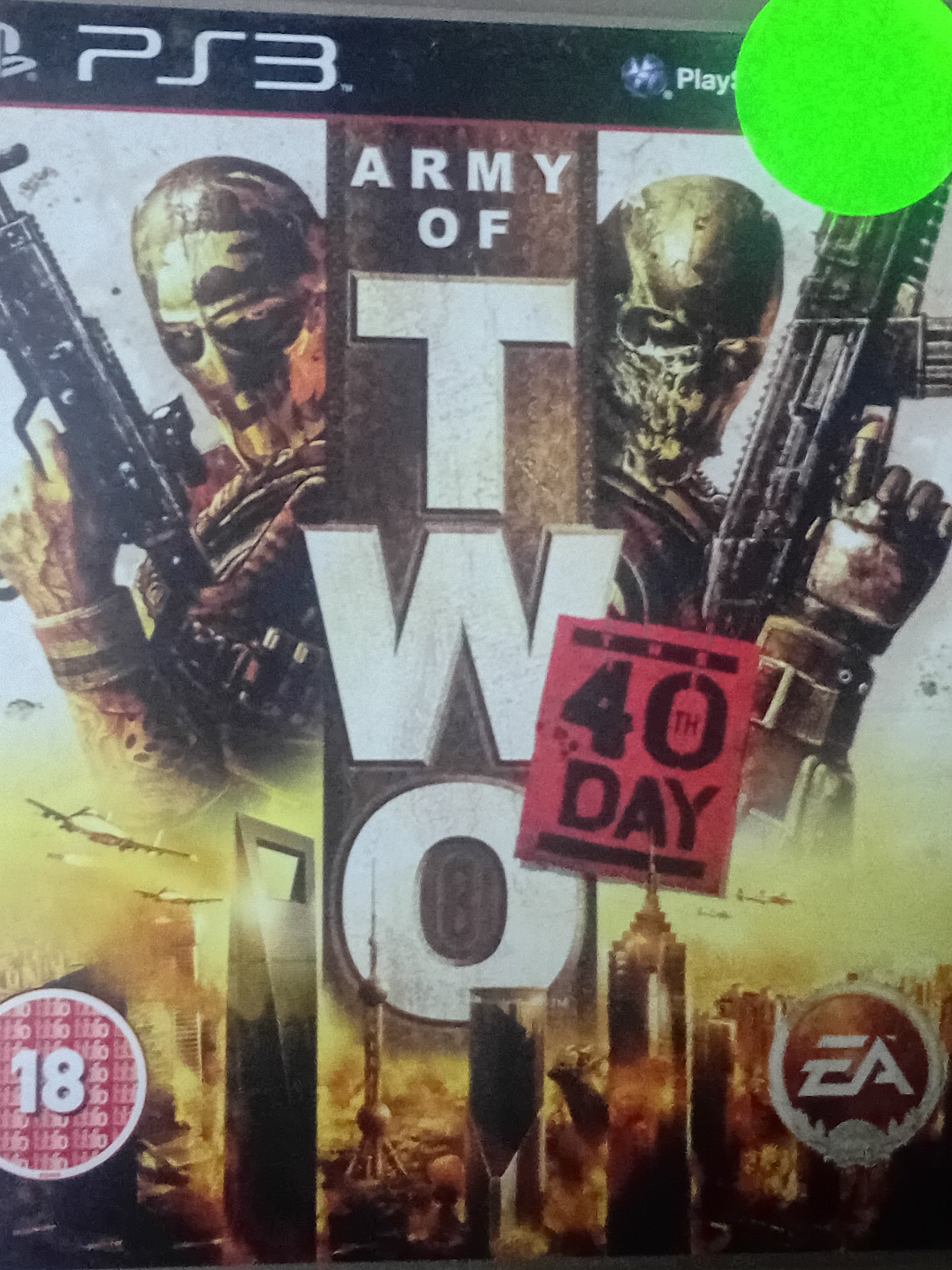 Army of Two The 40th day Ps3