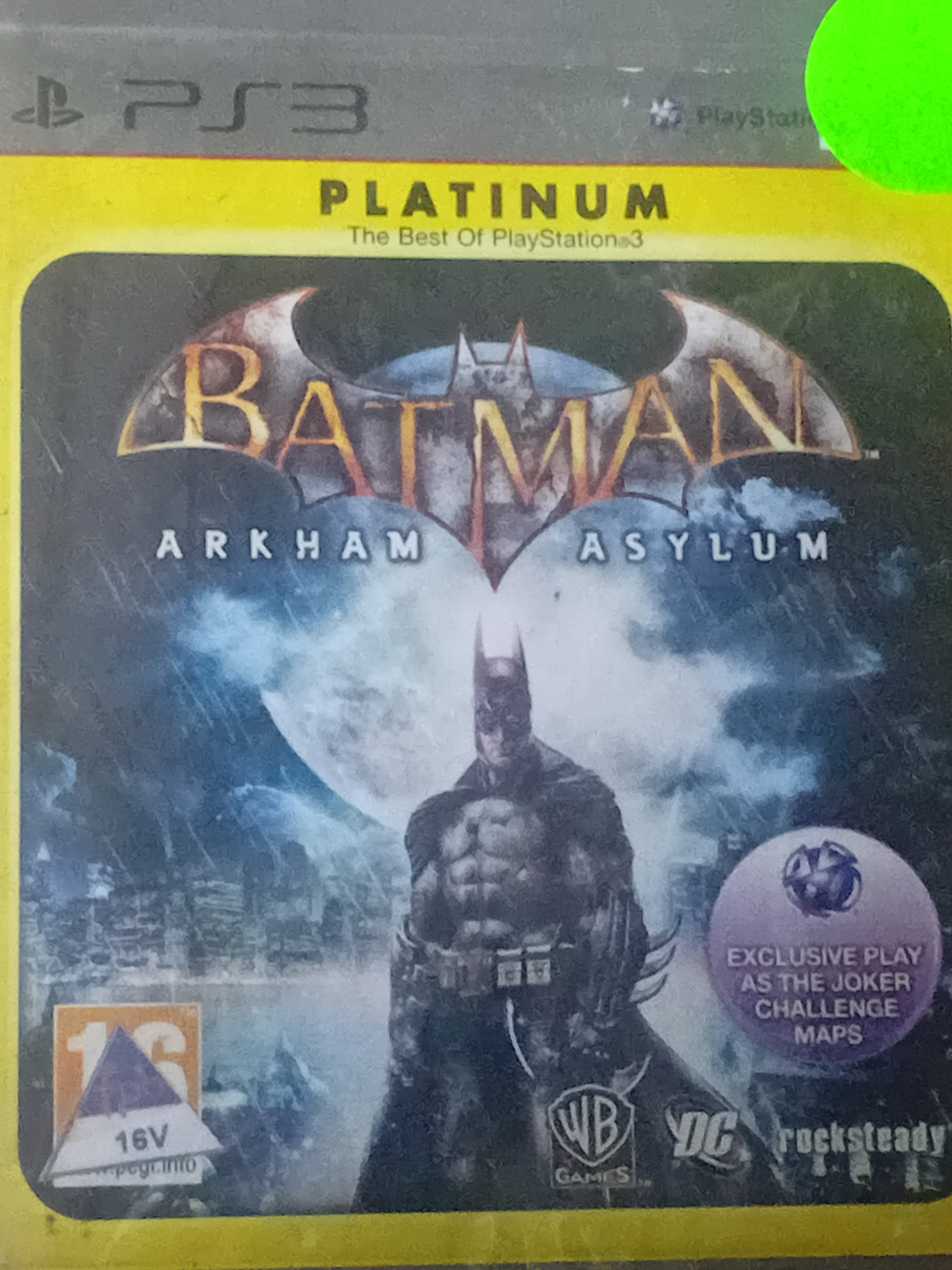 Batman Arkham Asylum ps3