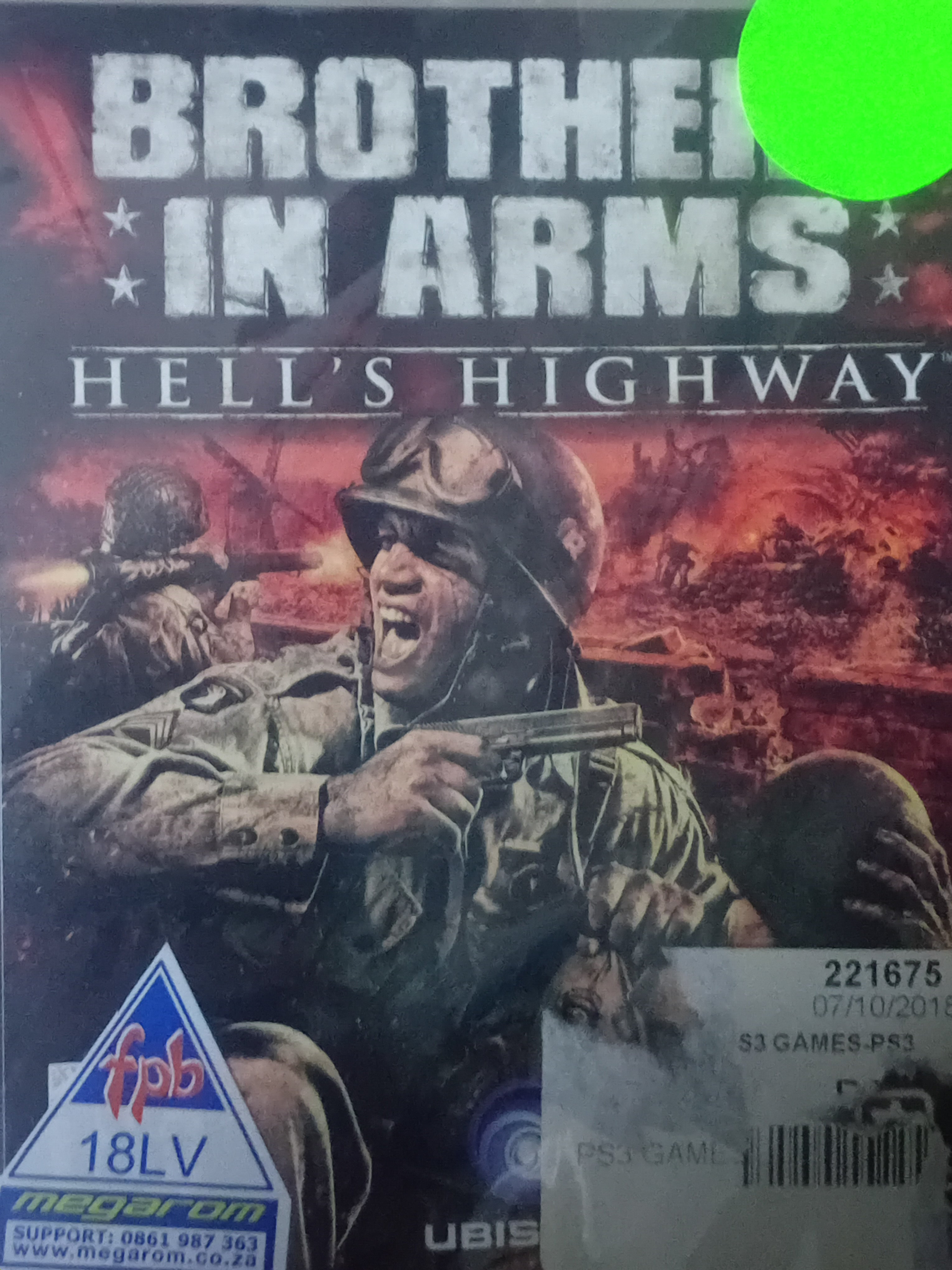 Brothers In Arms Hells Highway ps3