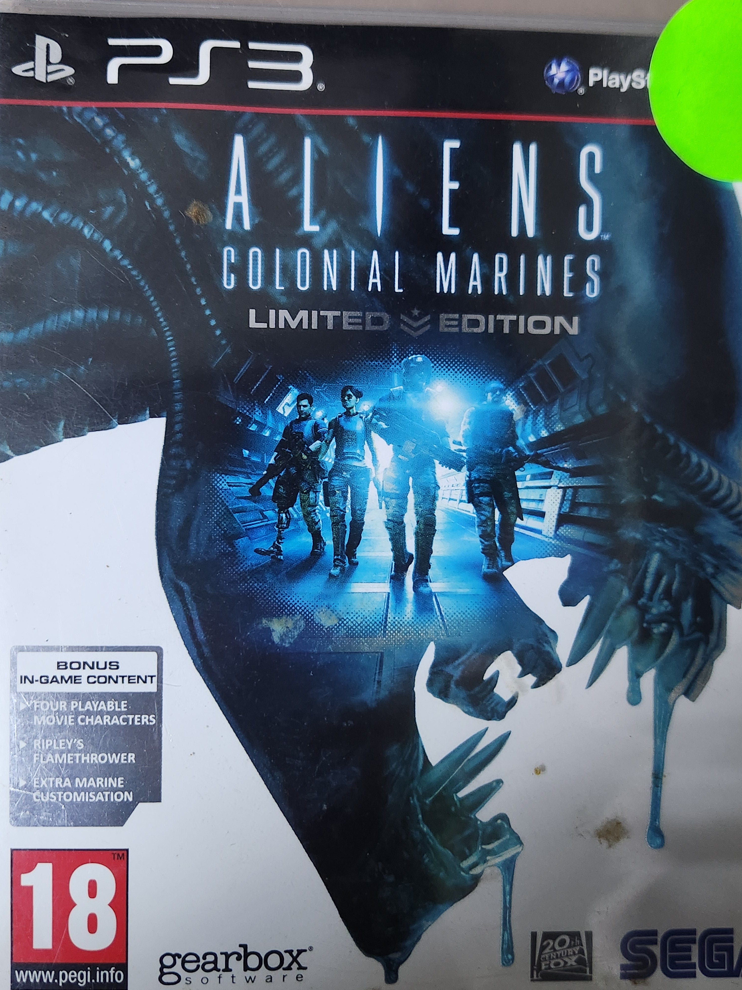 Aliens Colonial Marines Ps3