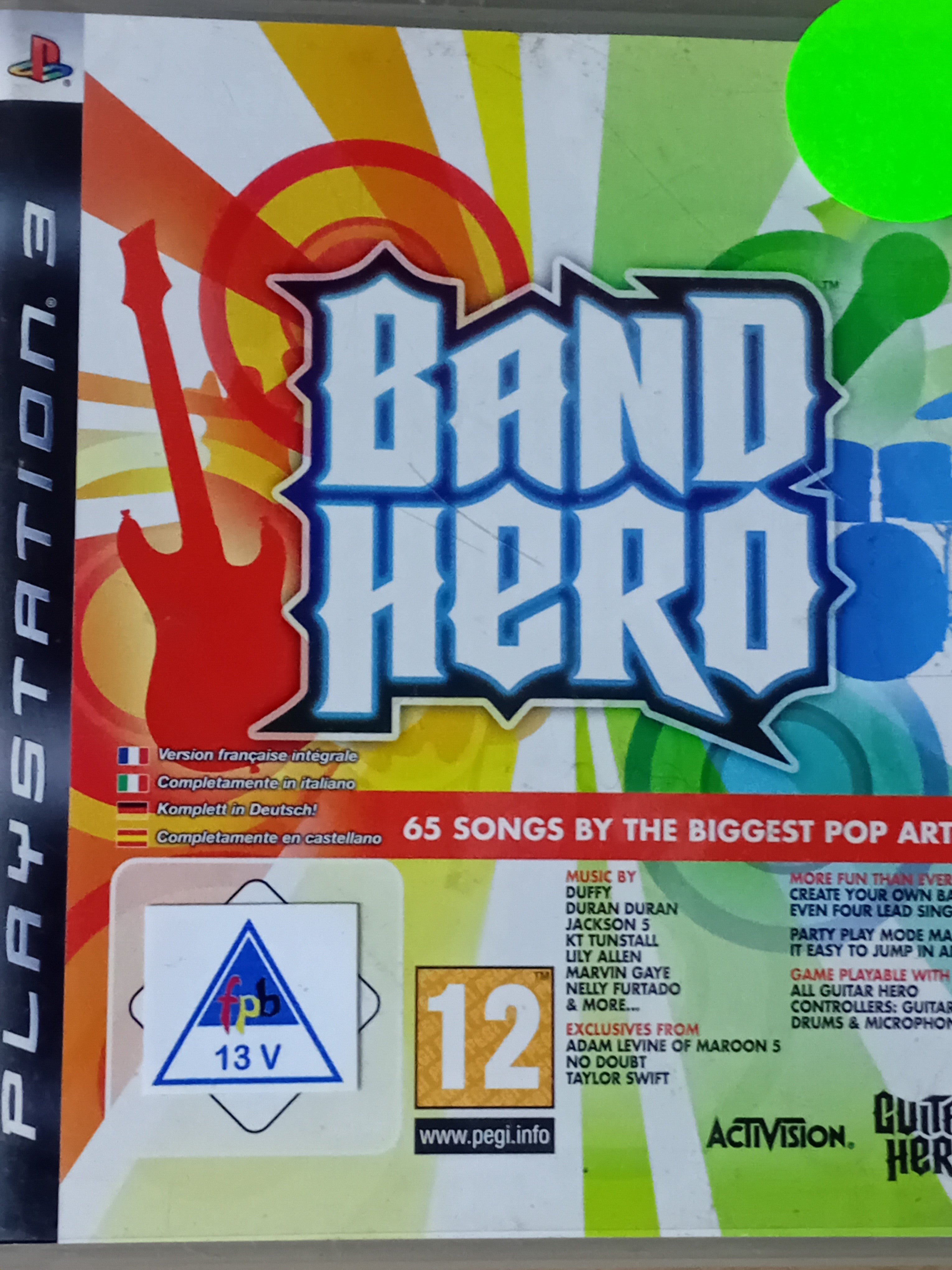 Band Hero Ps3
