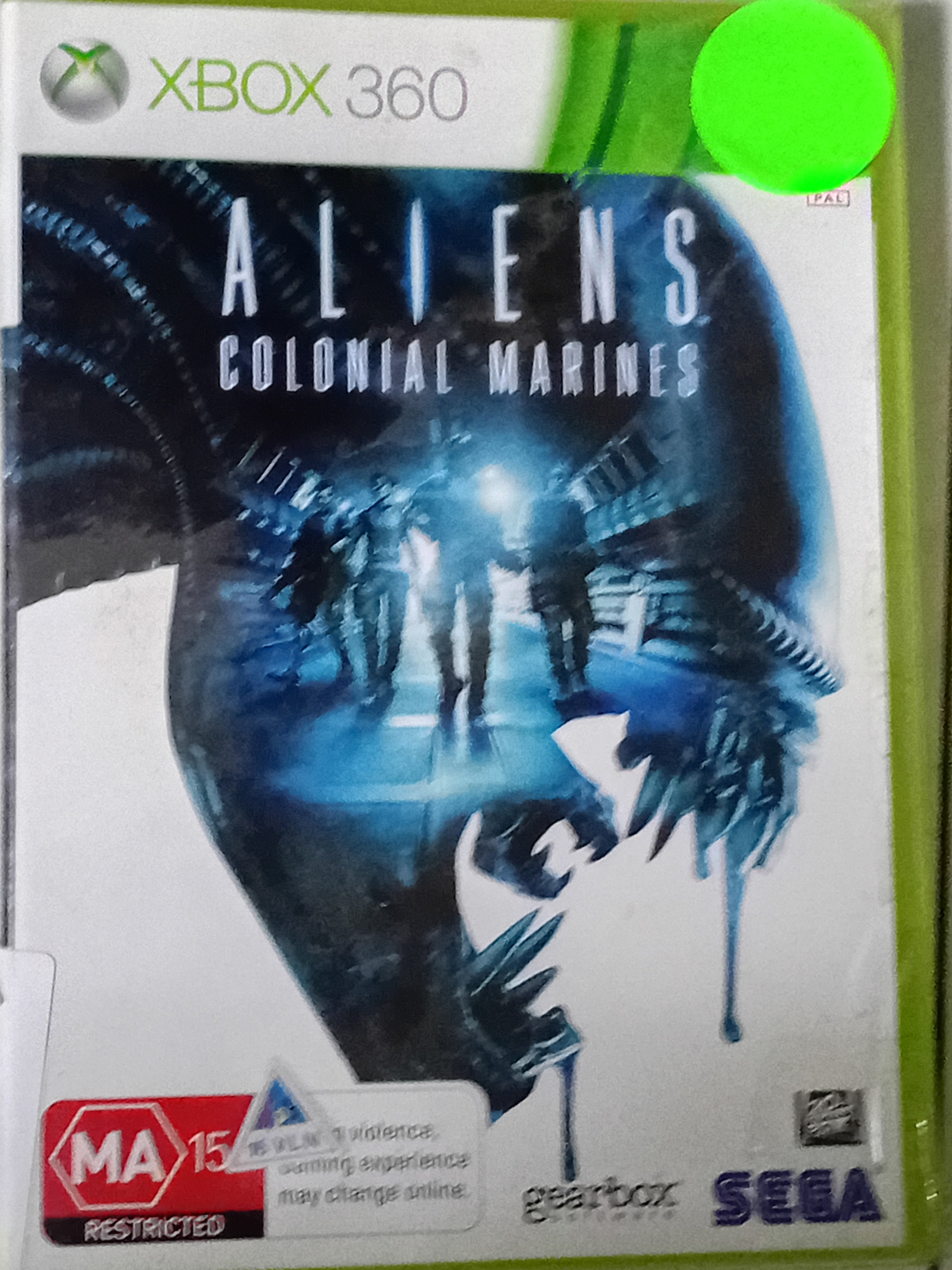 Aliens Colonial Marines Xbox360