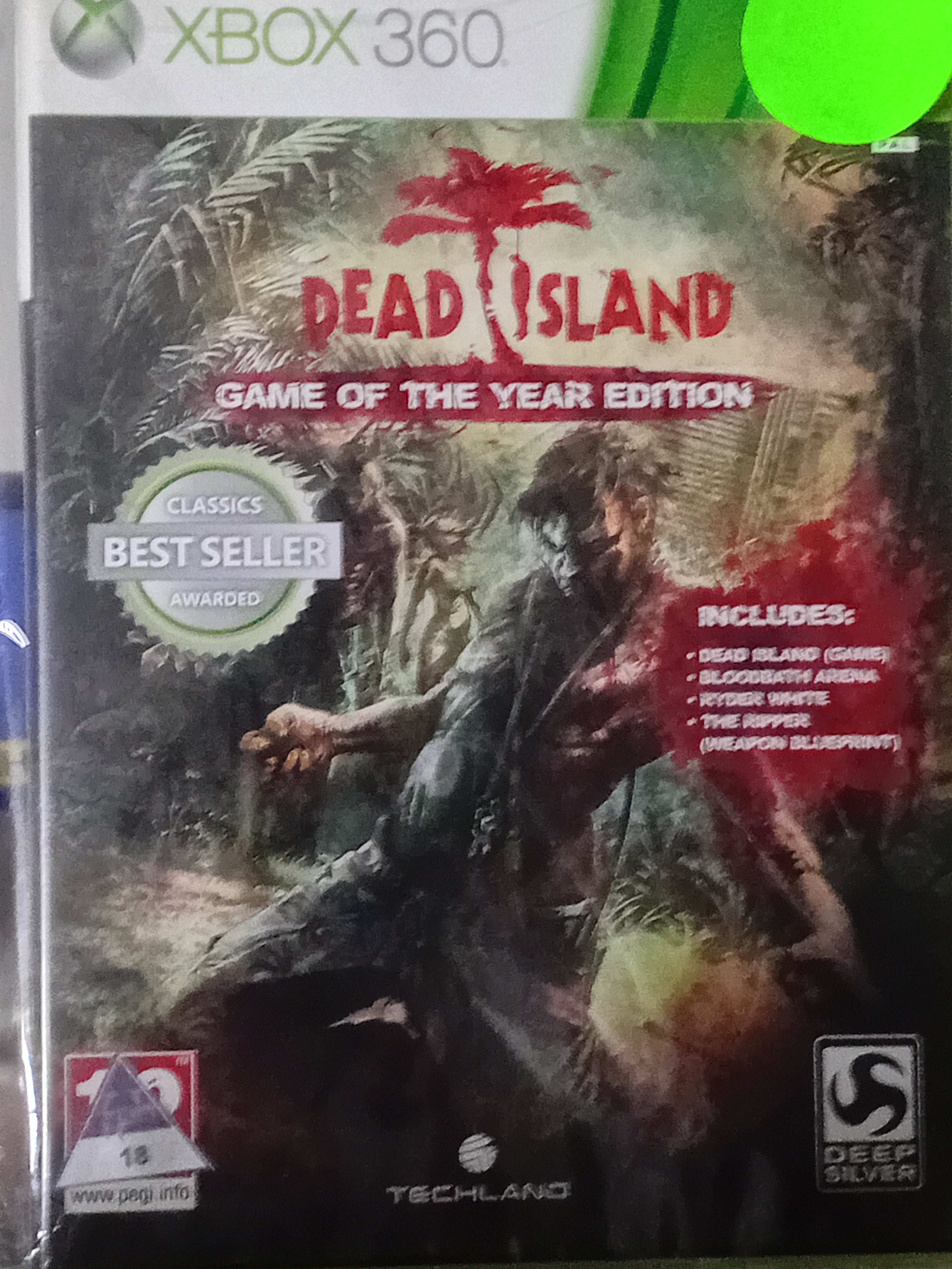 Dead Island Game of the year edition Xbox360