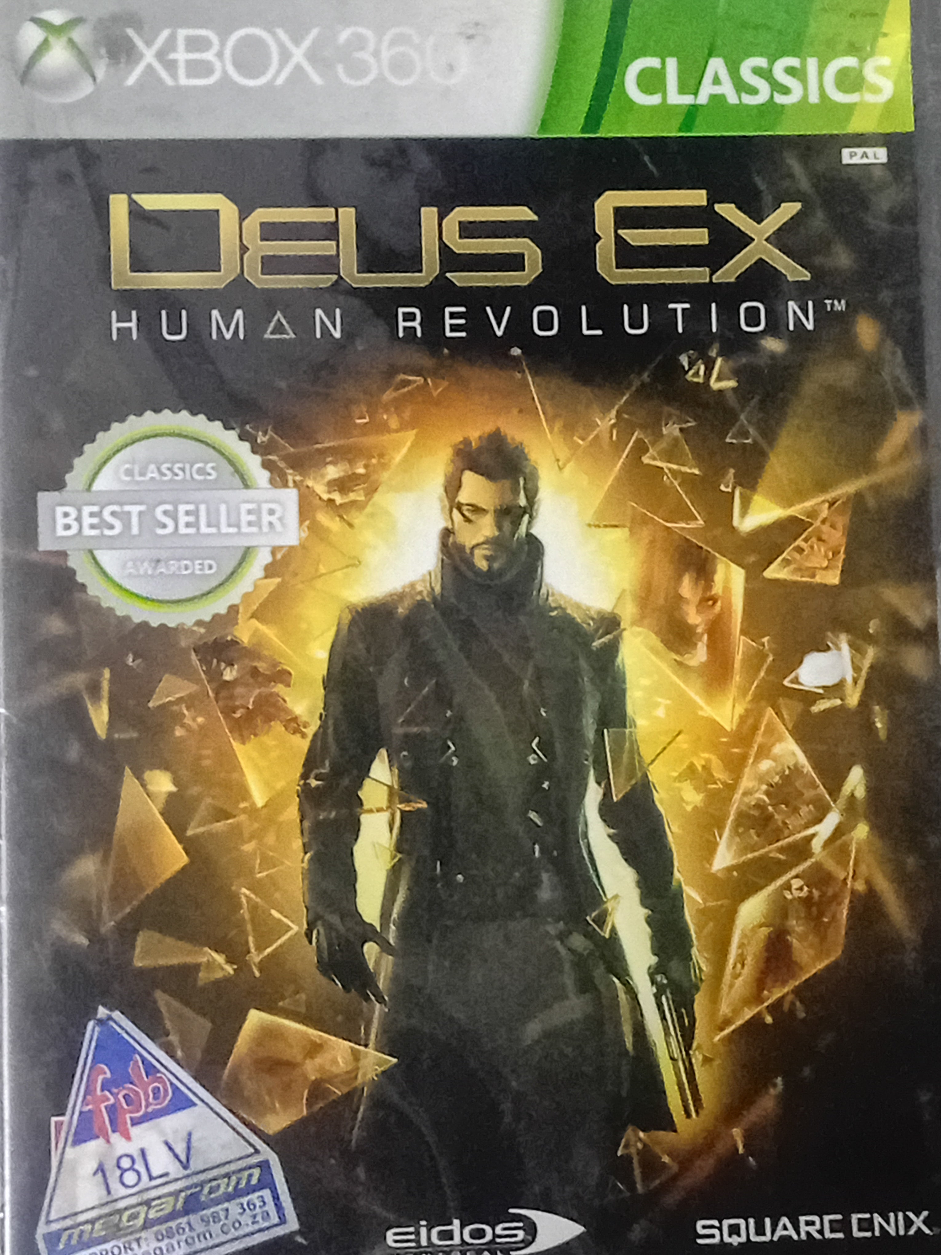 Deus Ex Human Revolution Xbox 360