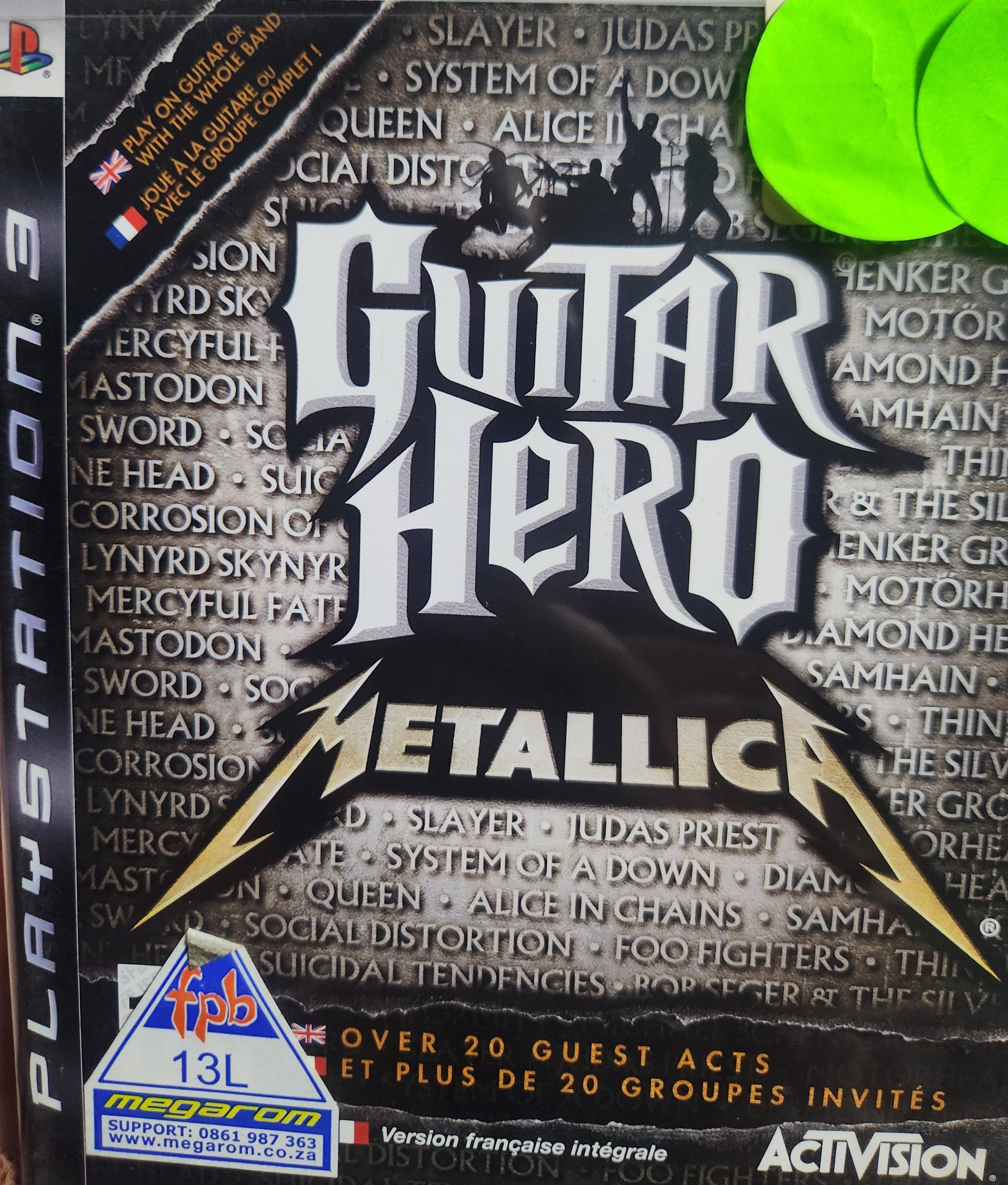 Guitar Hero Metallica Ps3