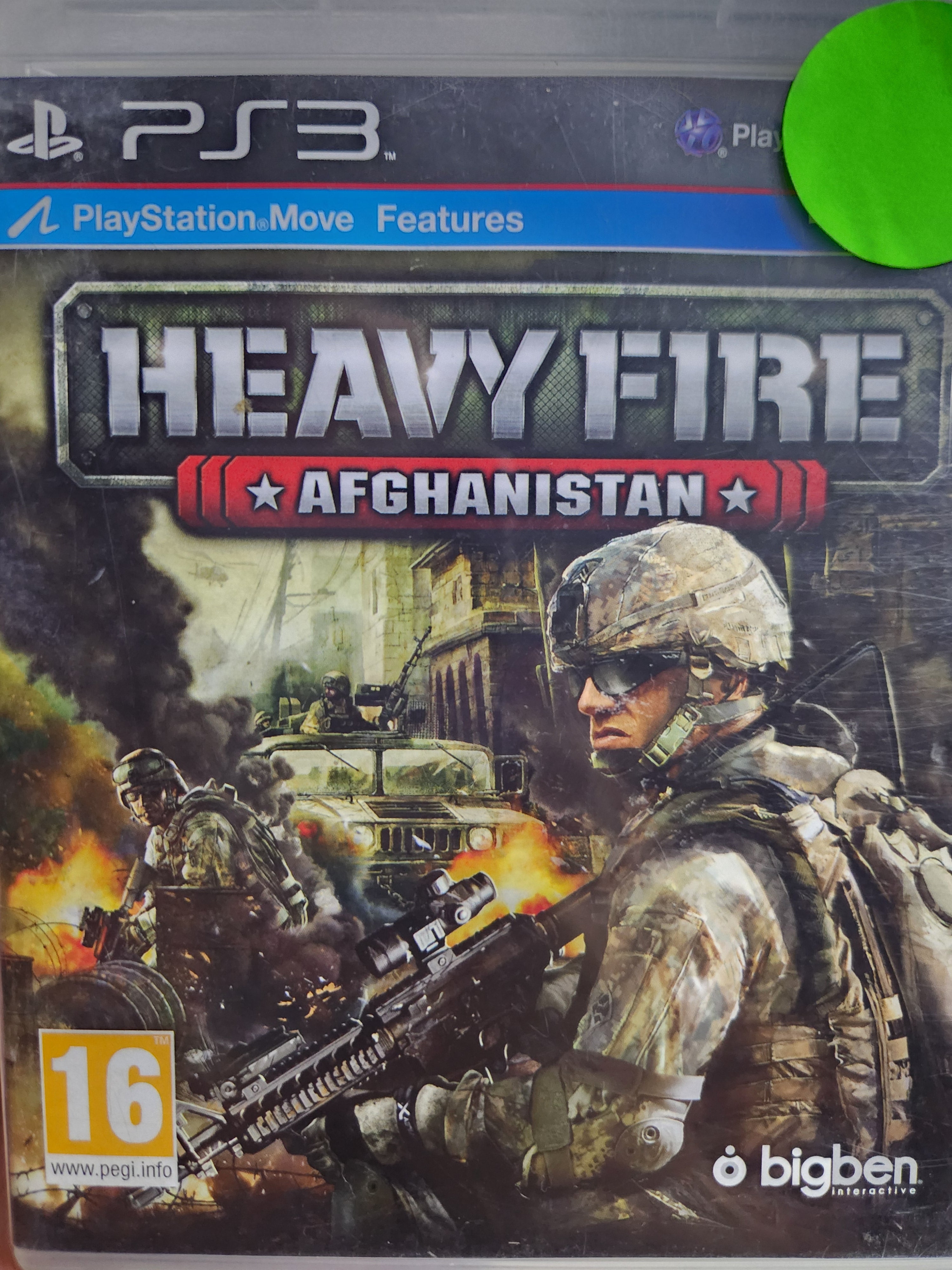Heavy Fire Afghanistan Ps3