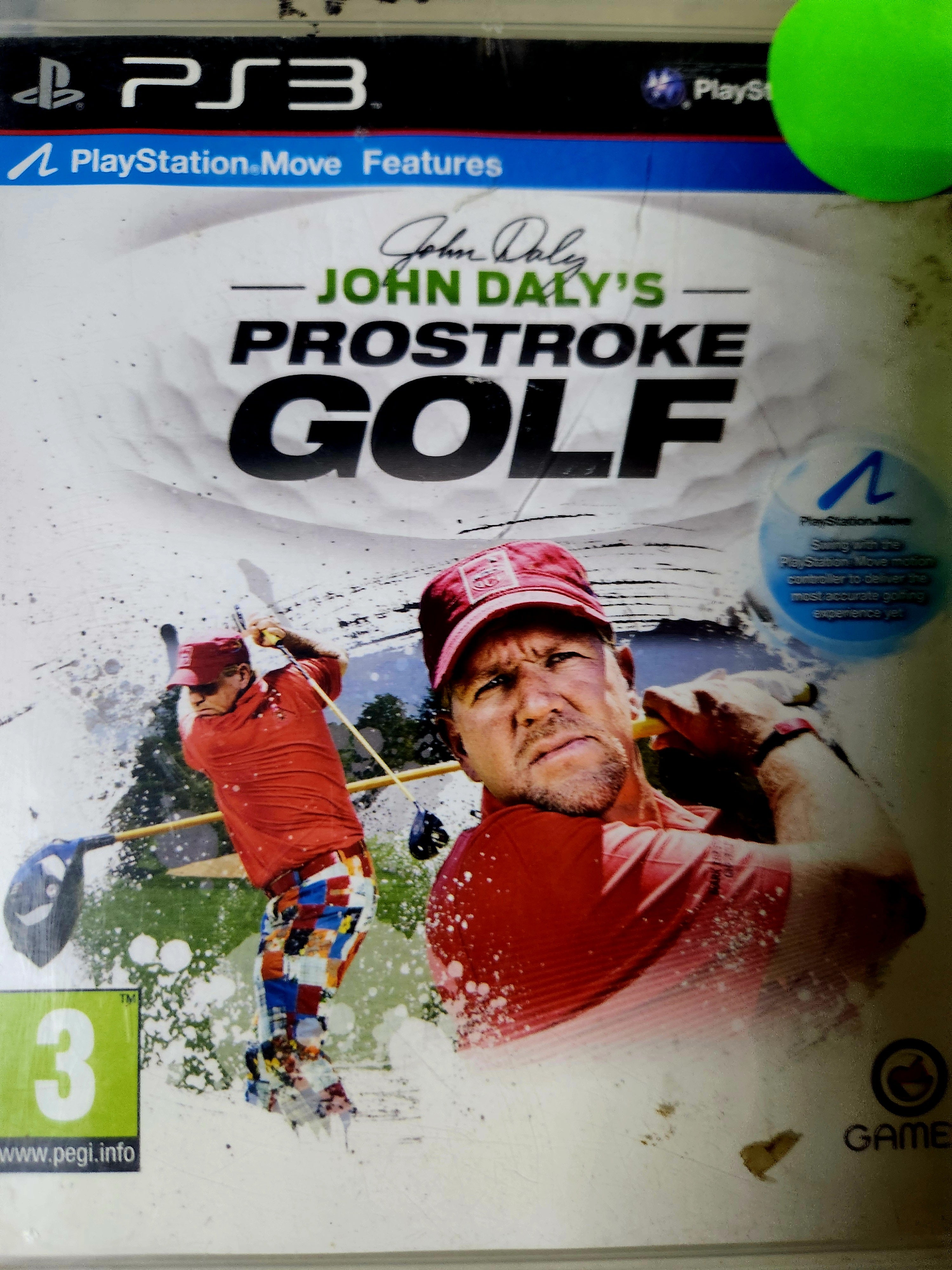 John Daly Prostroke Golf Ps3