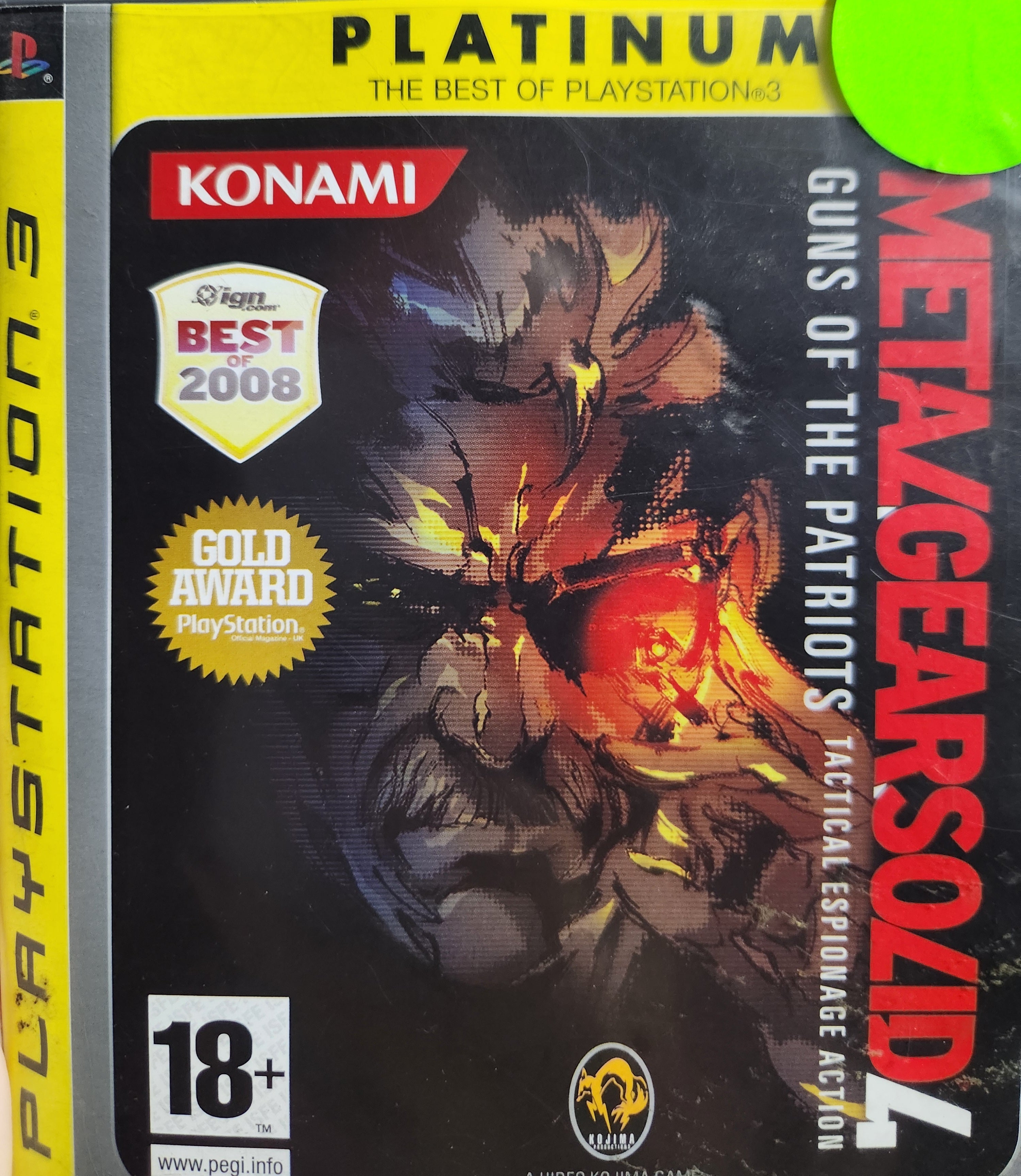 MetalGearSolid4 Guns of the Patriot Ps3