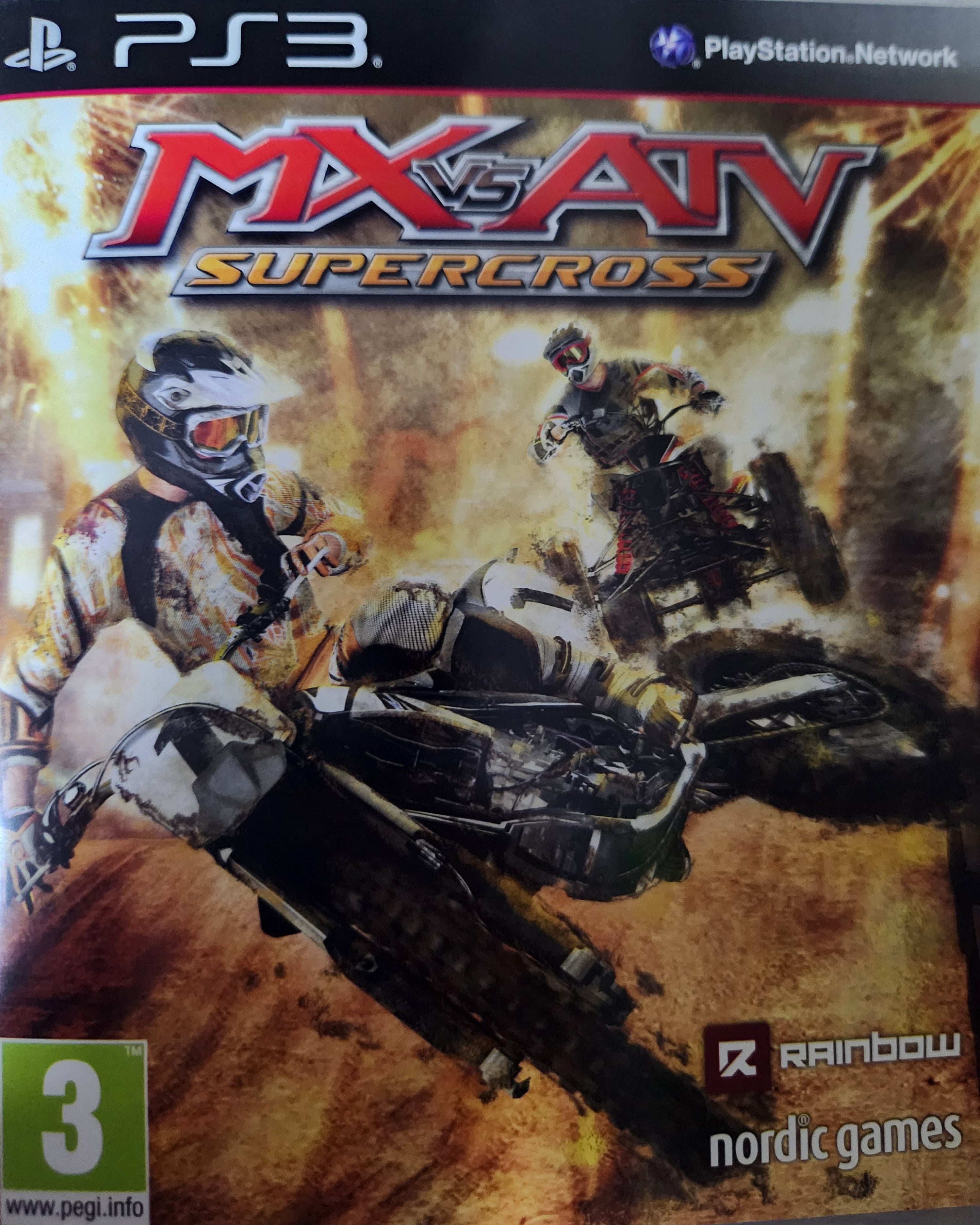 MX vs ATV Supercross Ps3