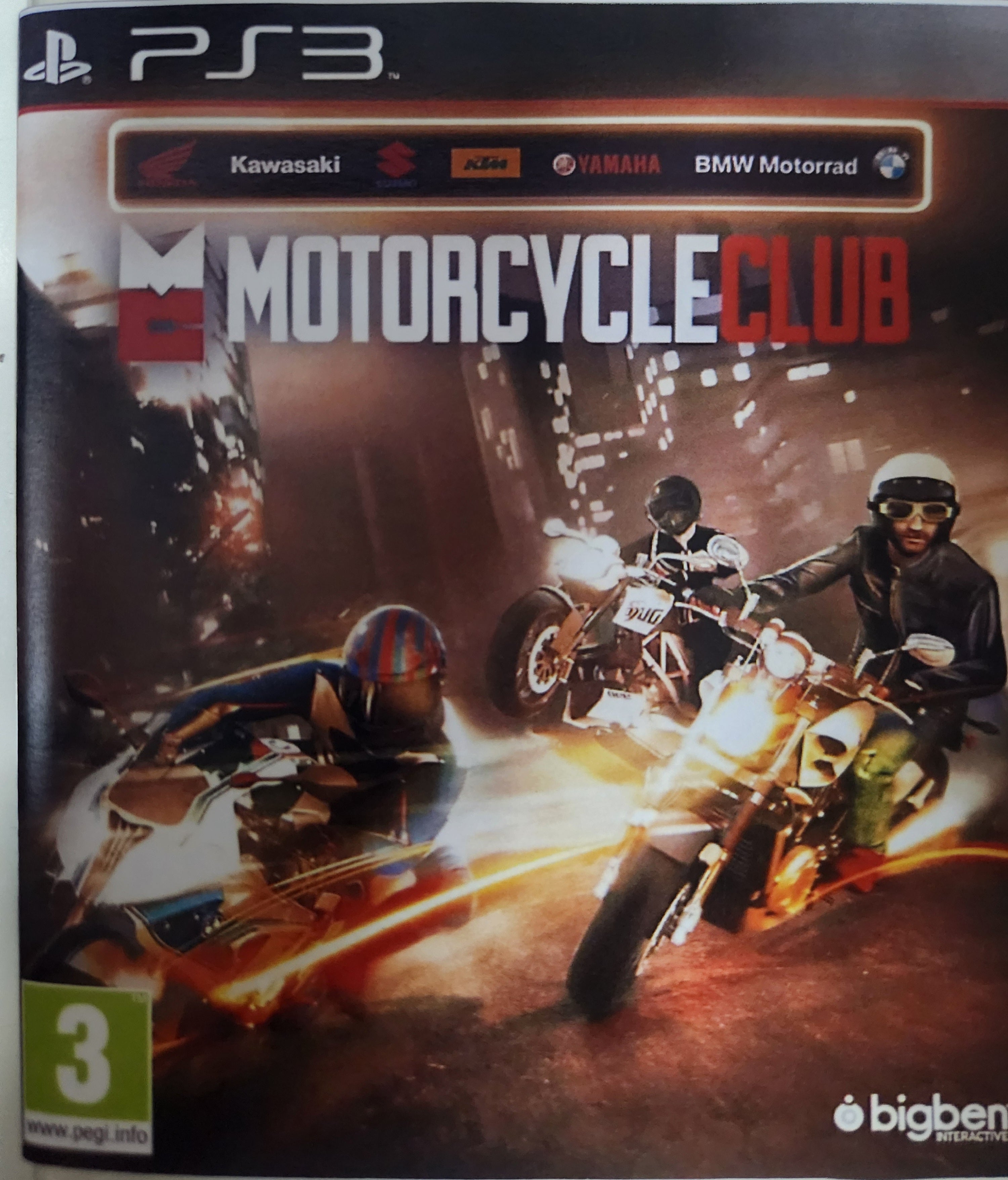 Motorcycle Club Ps3