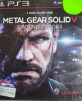 Metal Gear Solid V Ground Zeroes Ps3