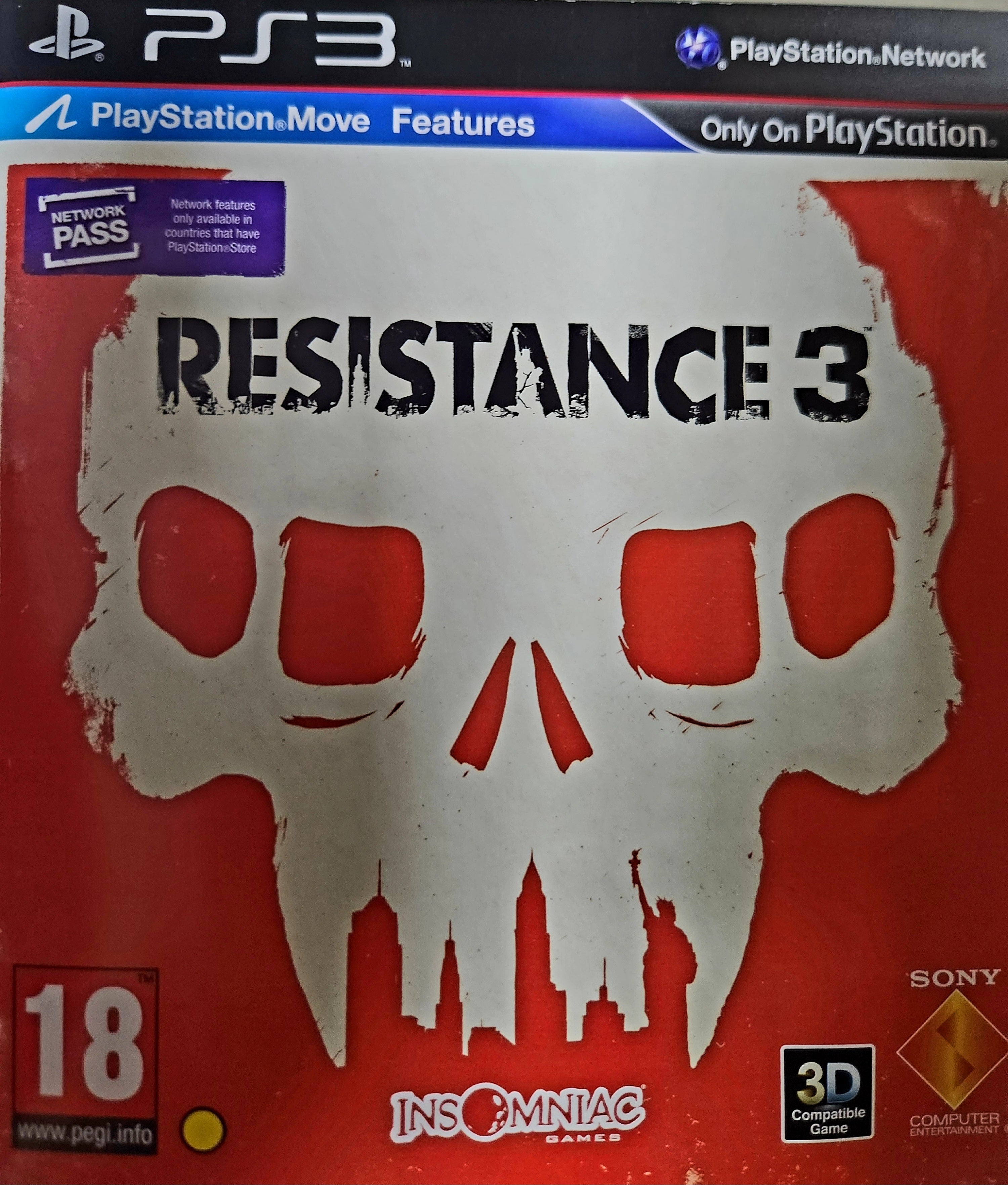 Resistance 3 Ps3