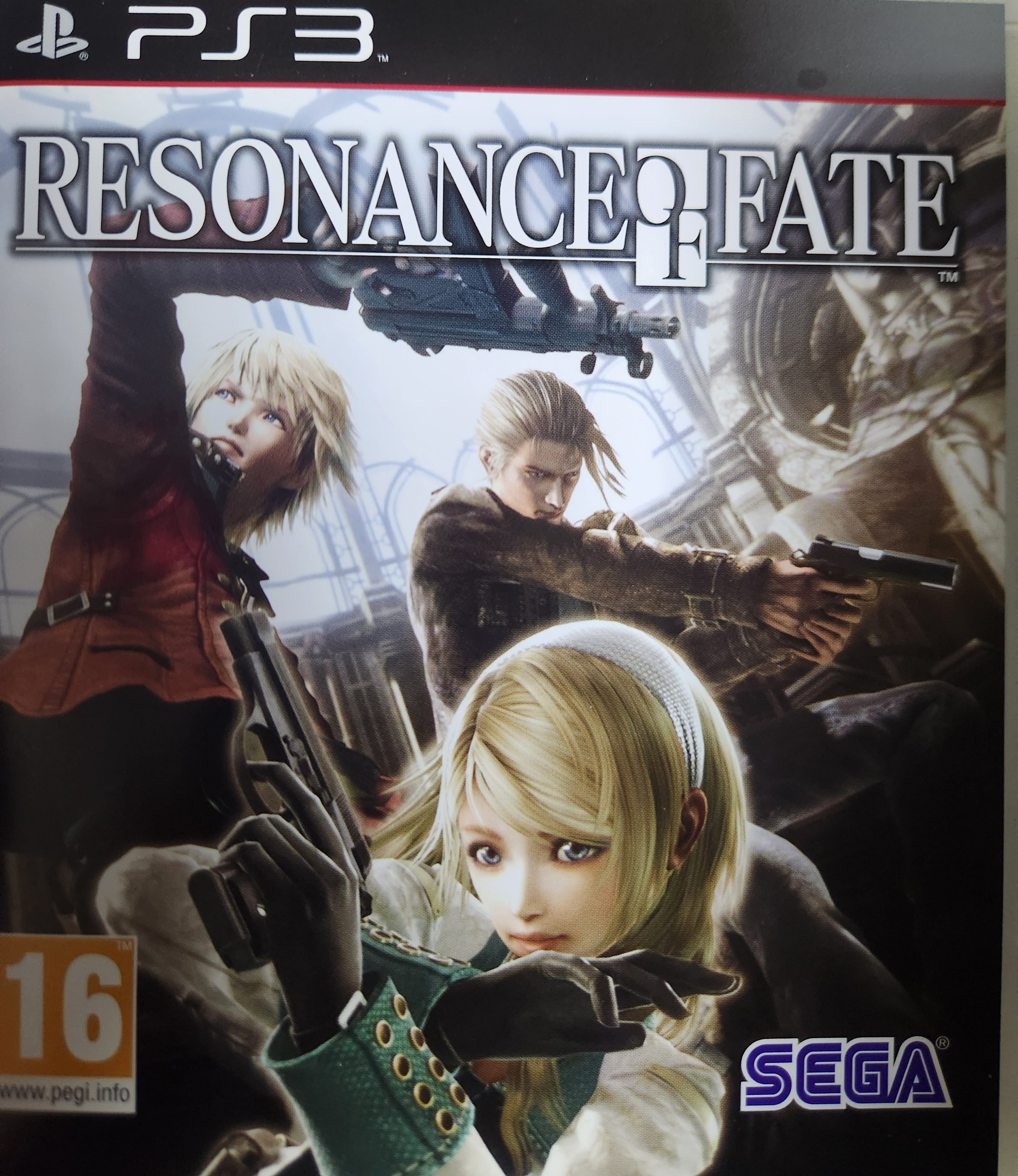 Resonance Of Fate Ps3