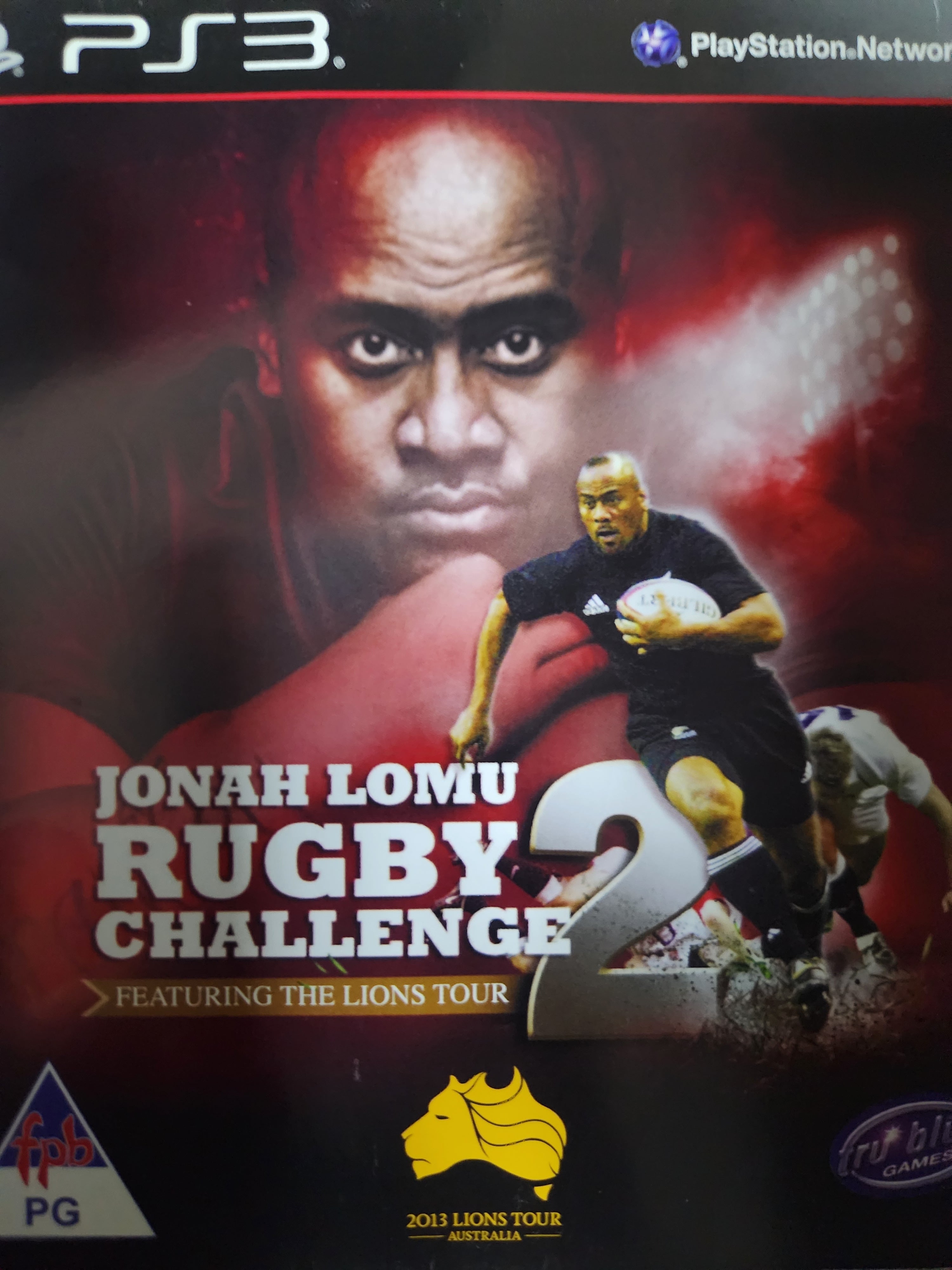 Jonah Lumo Rugby Challenge Featuring The Lions Tour Ps3