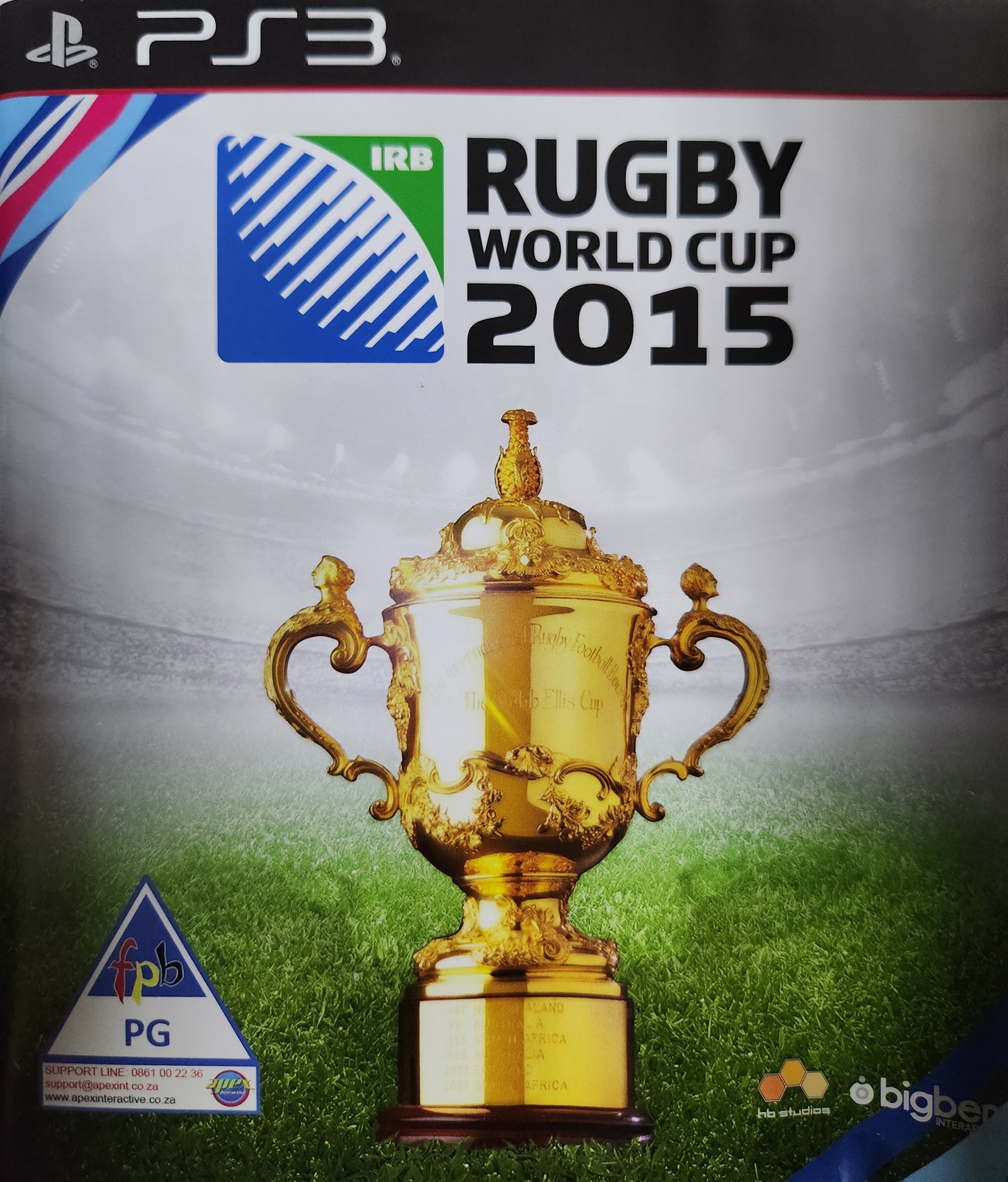 Rugby World Cup 2015 Ps3