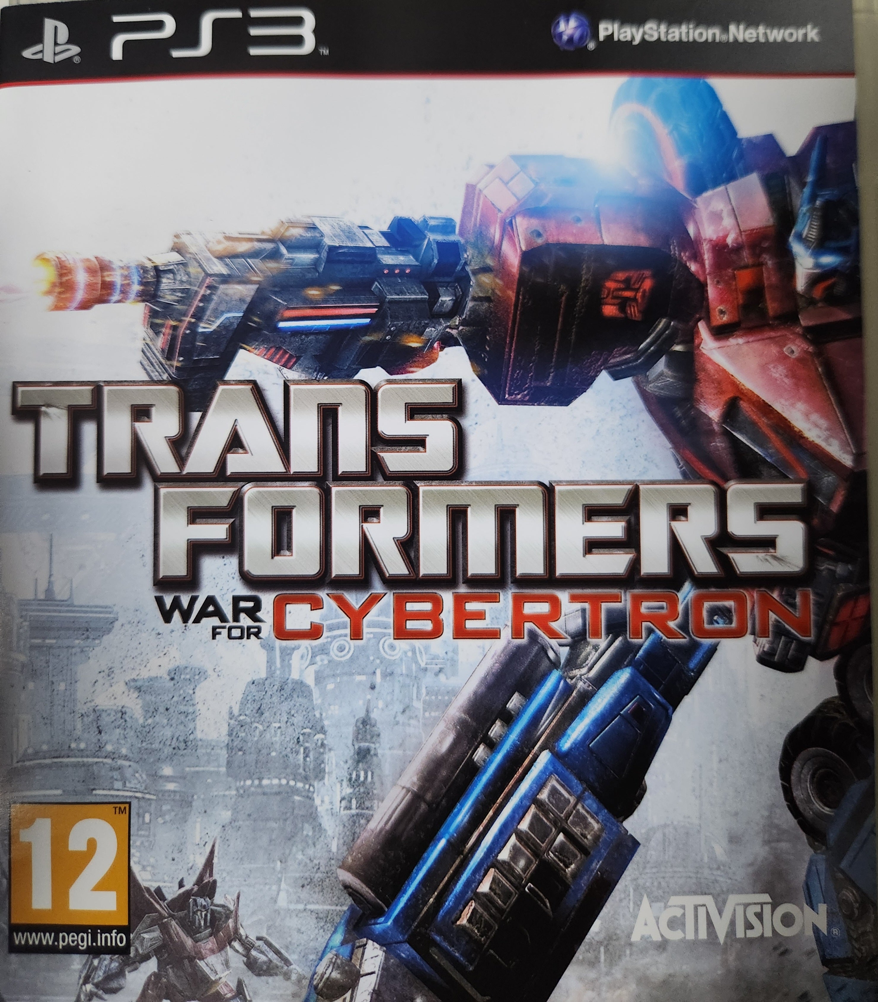 Transformers War For Cybertron Ps3