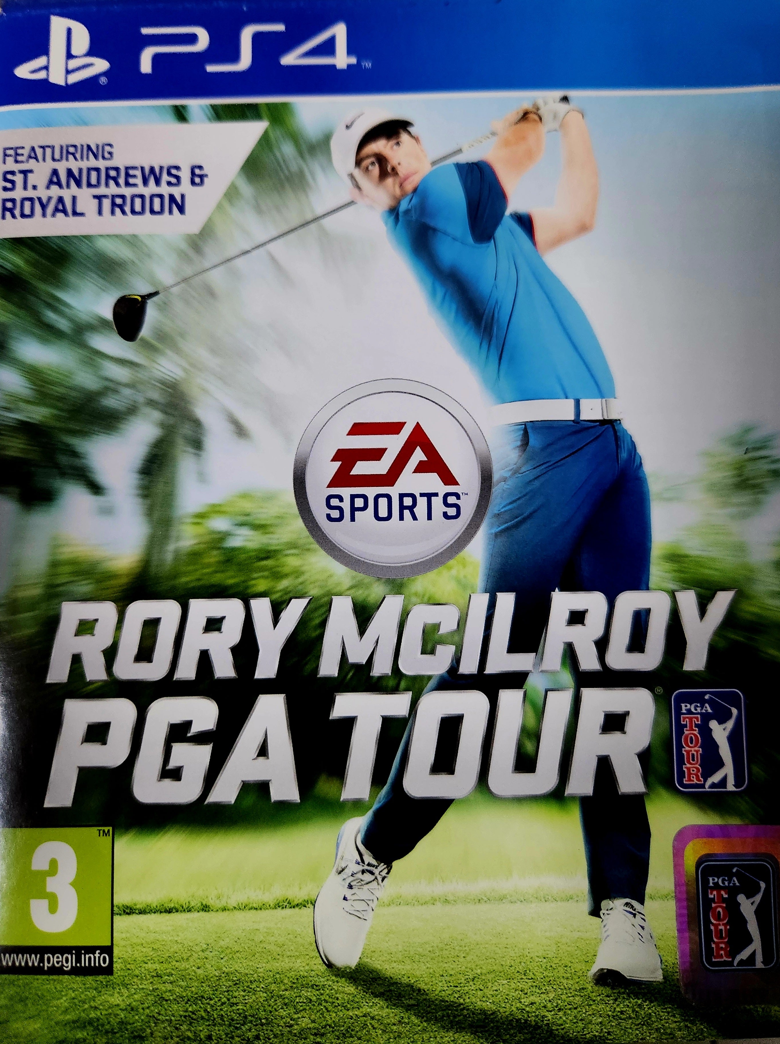 Rory McILRoy PGA Tour Ps4