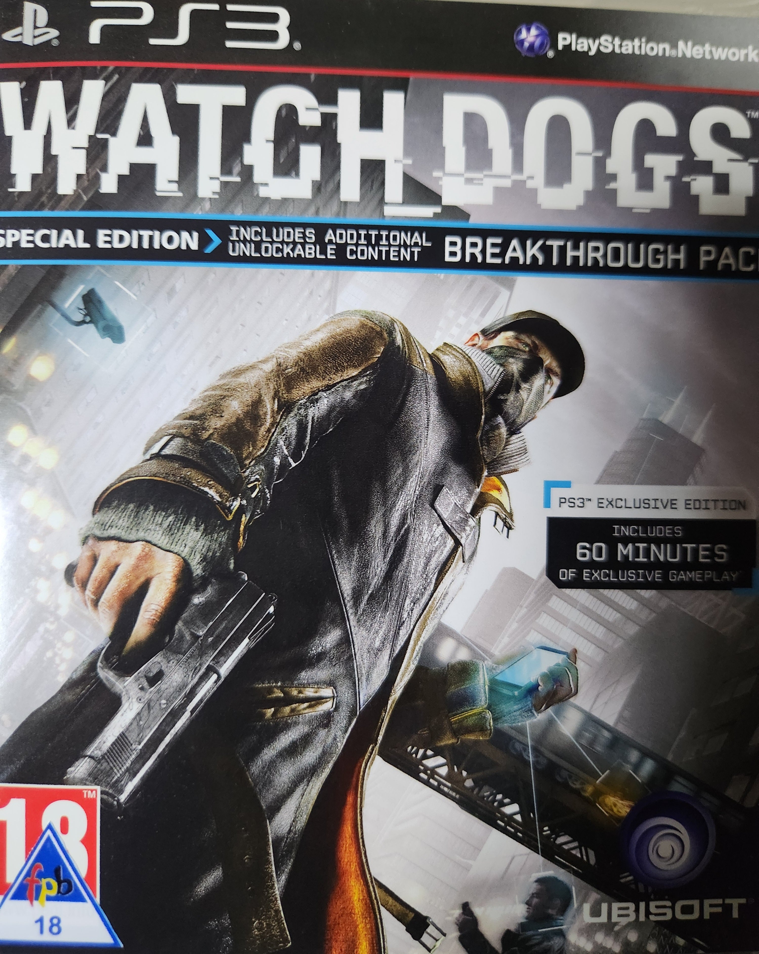 Watchdogs Breakthrough Pack Ps3