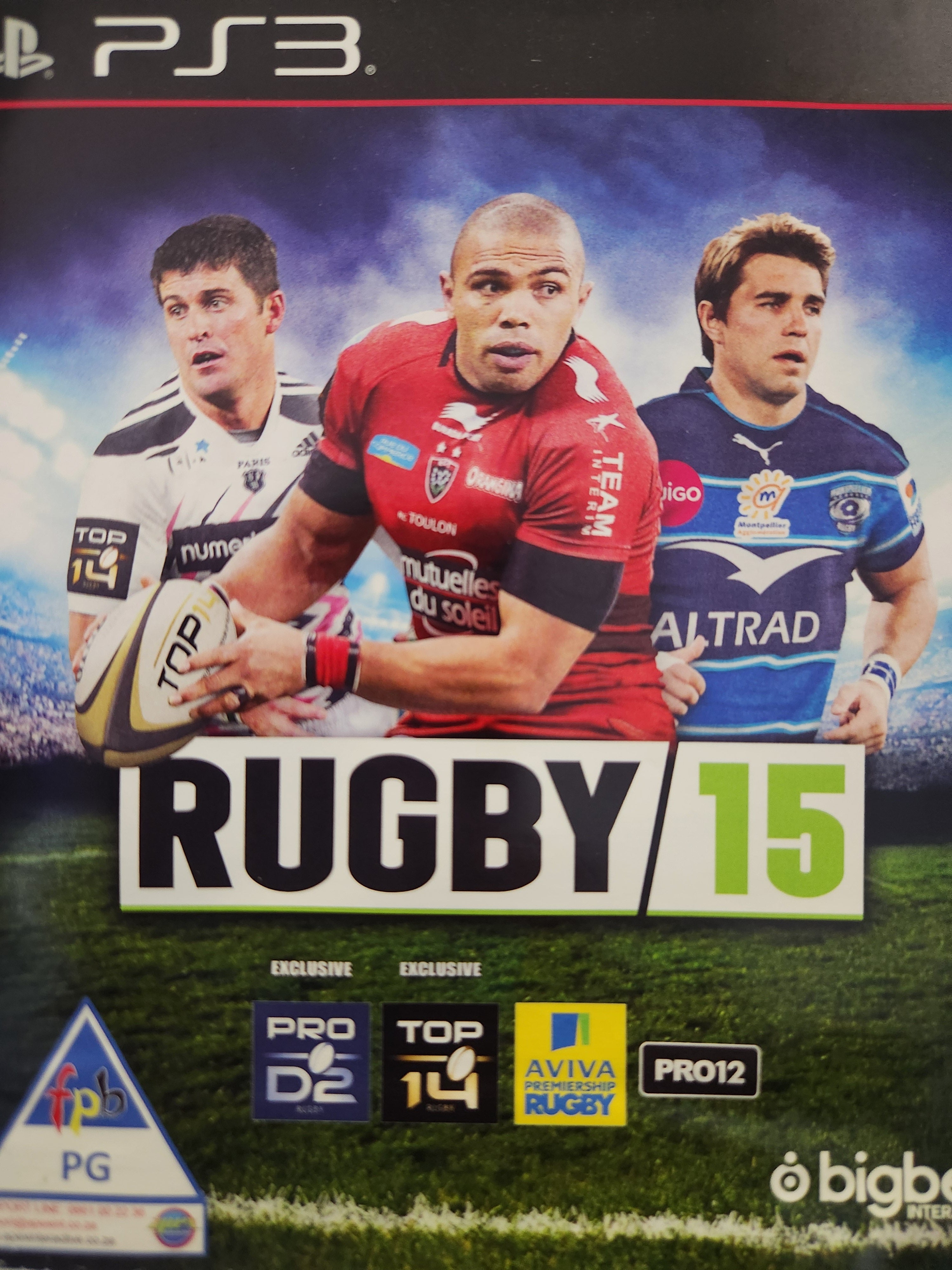 Rugby 15 Ps3