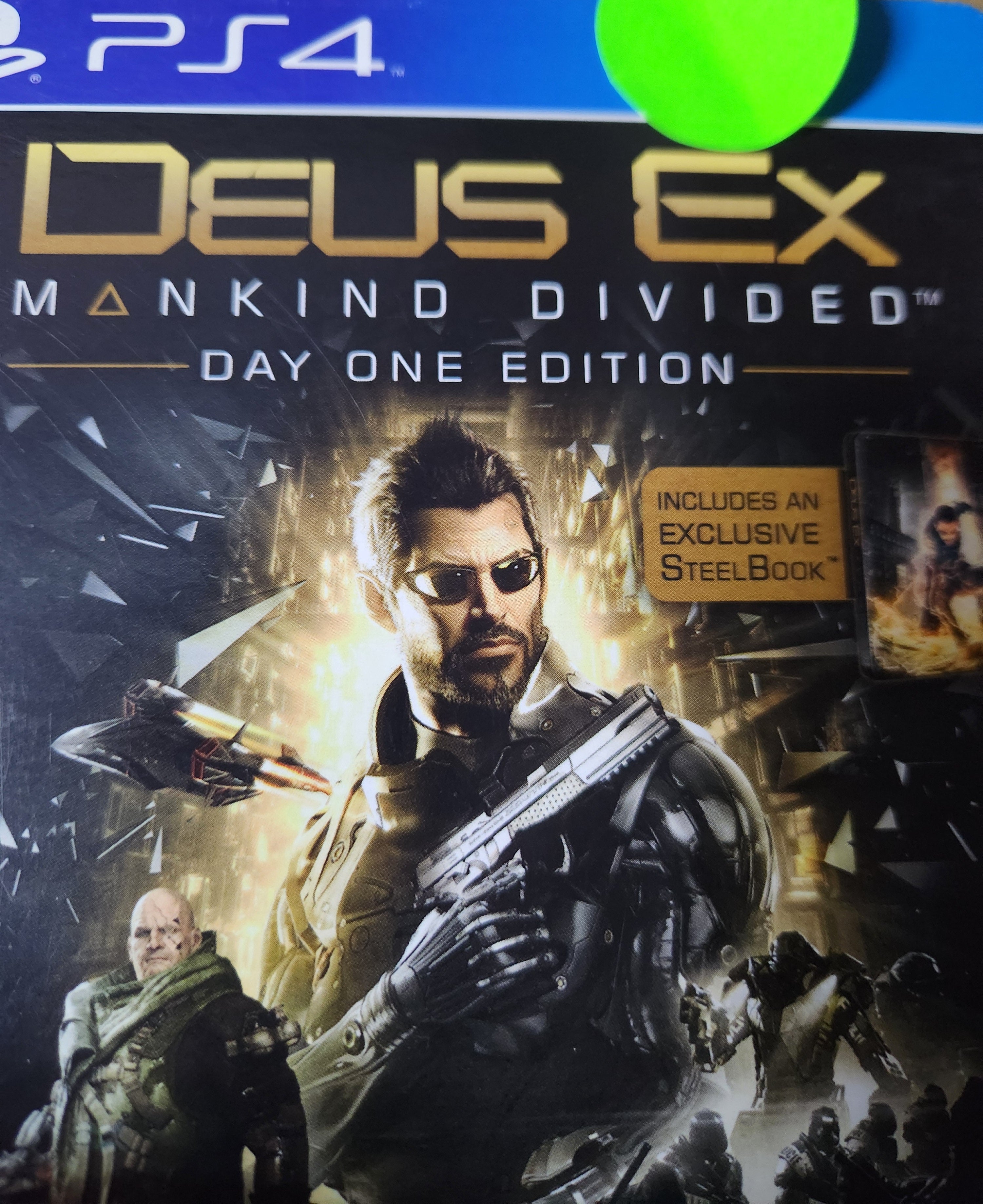 Deus Ex Mankind Divided Day One Edition Ps4