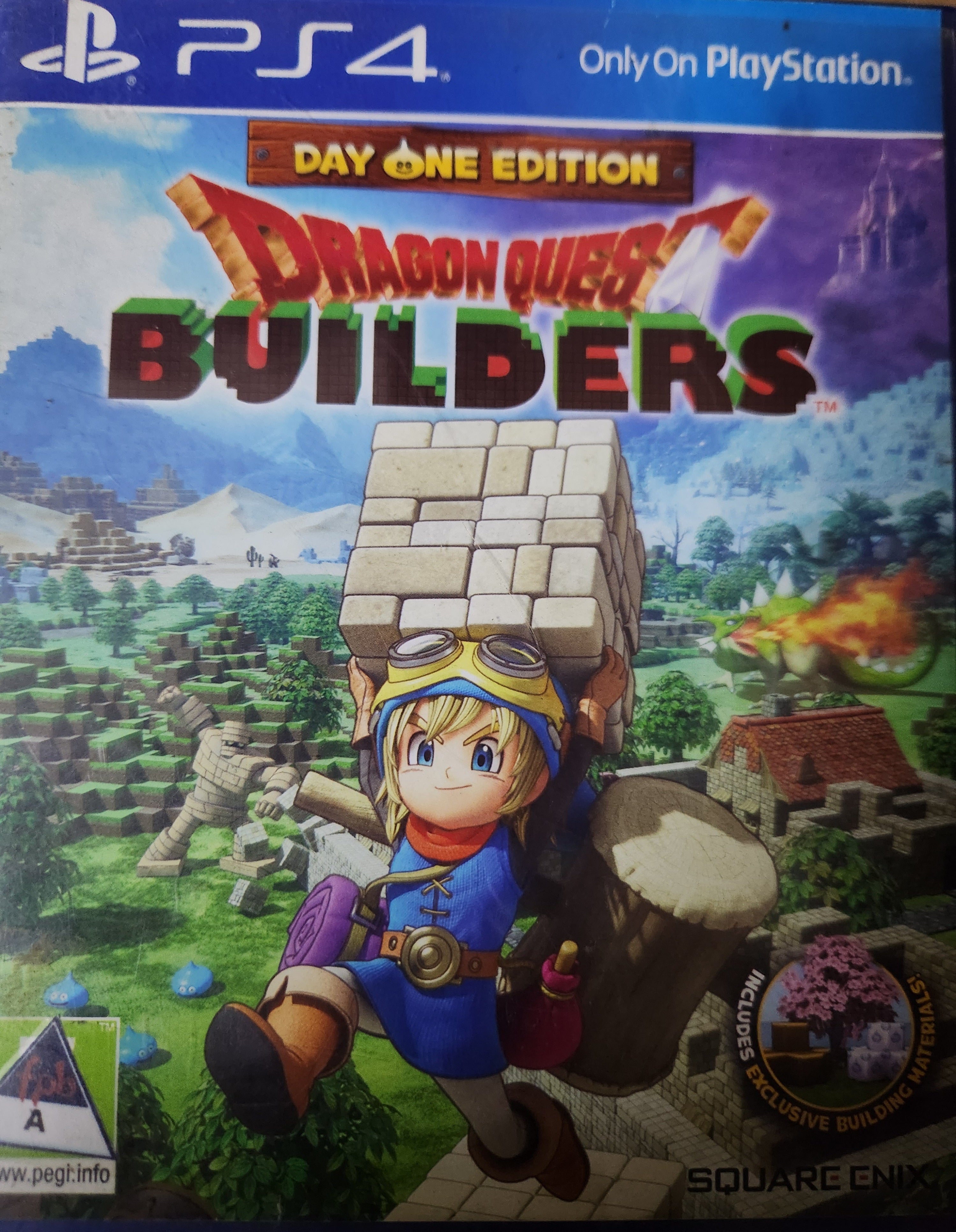 Dragon Quest Builders Day One Edition Ps4