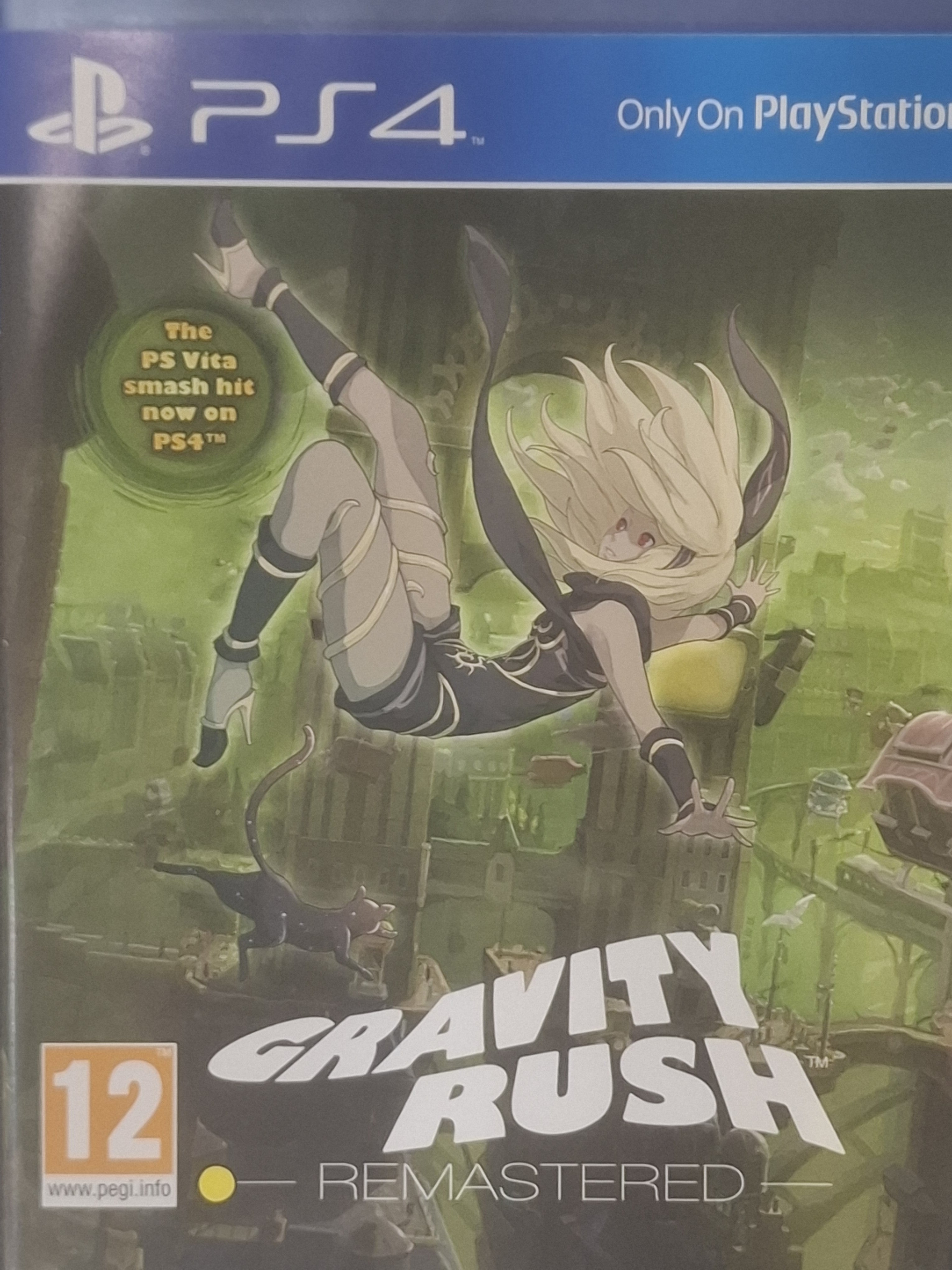 Gravity Rush Remastered Ps4