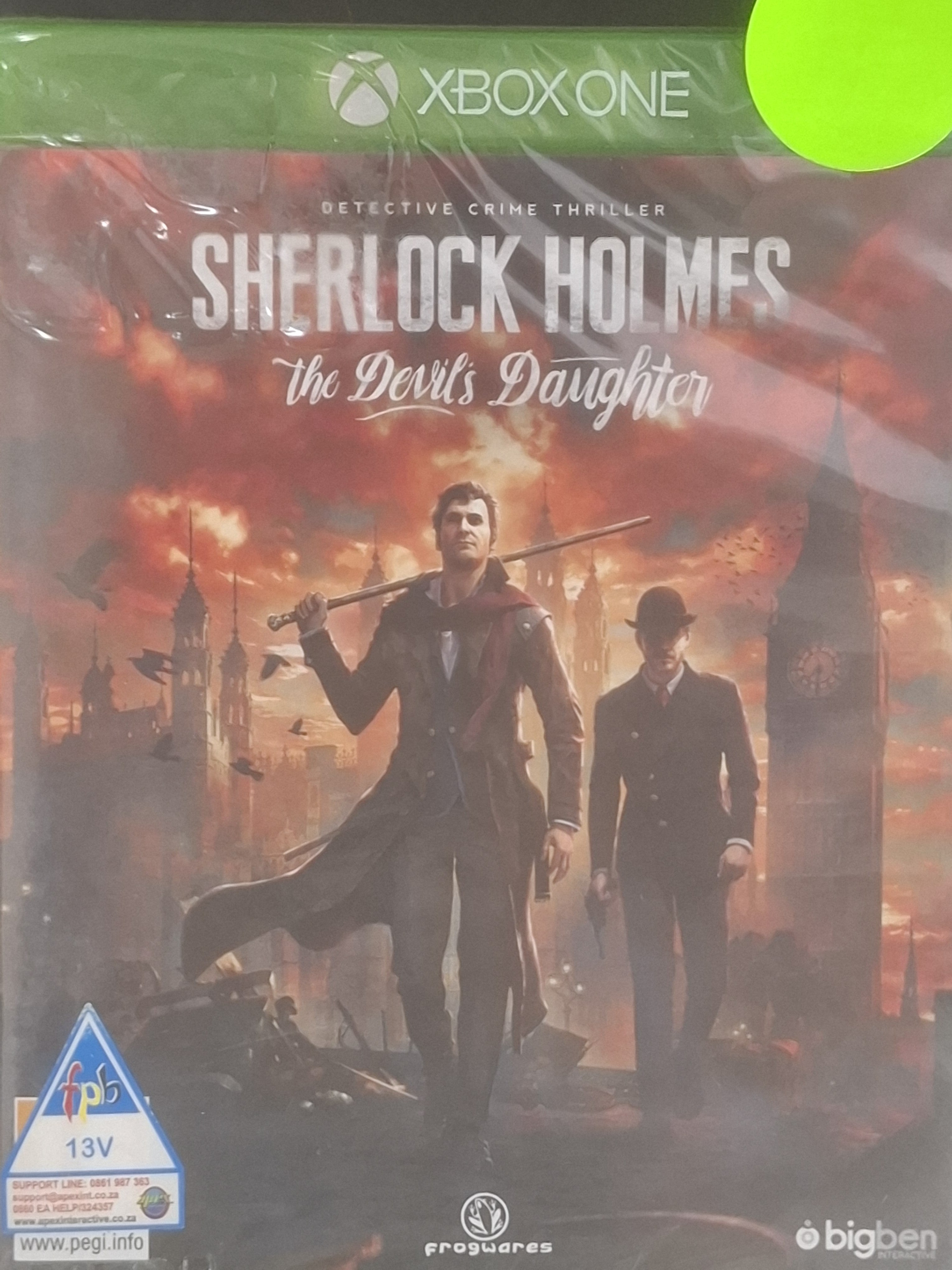 Sherlock Holmes The Devils Daughter Xbox One