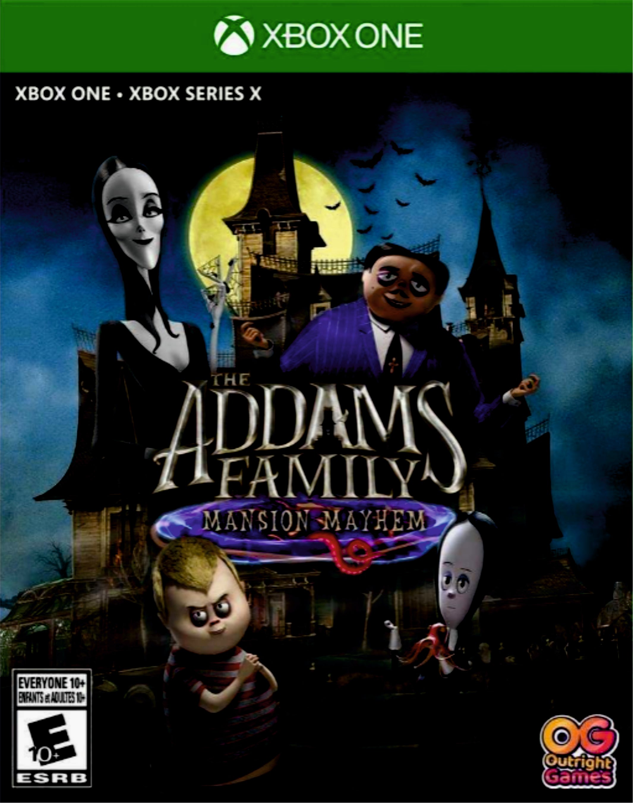 The addams family mansion mayhem xbox one