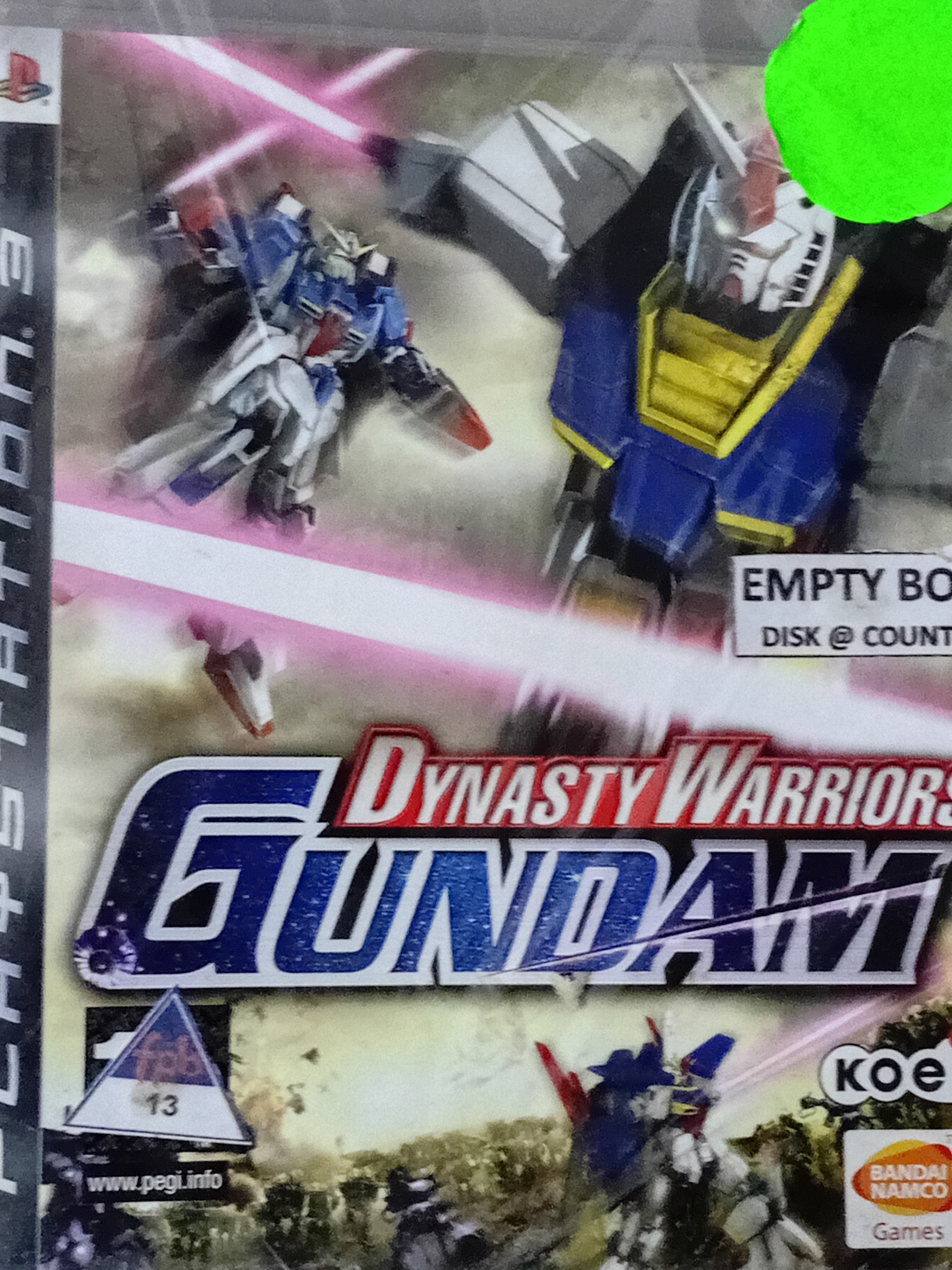 Dynasty Warriors  Gundam ps3