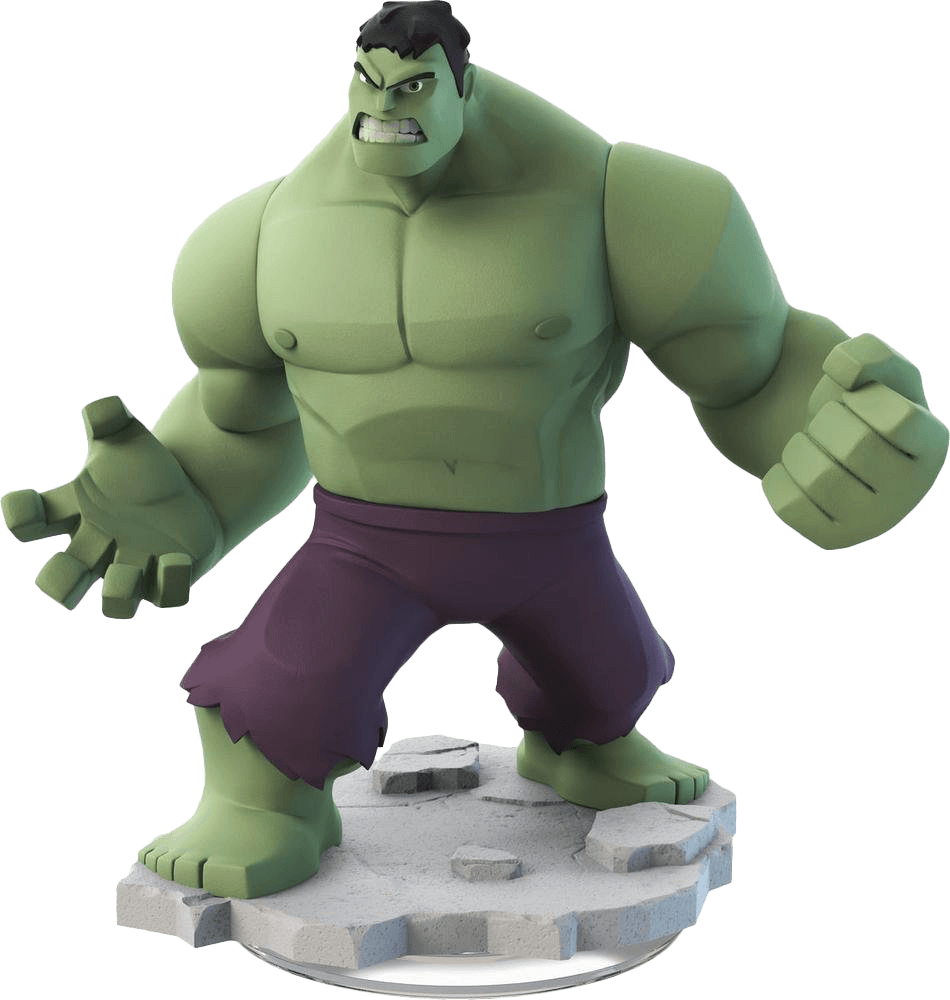 Disney Infinity Marvel super heroes 2.0 Hulk figure Game Impress