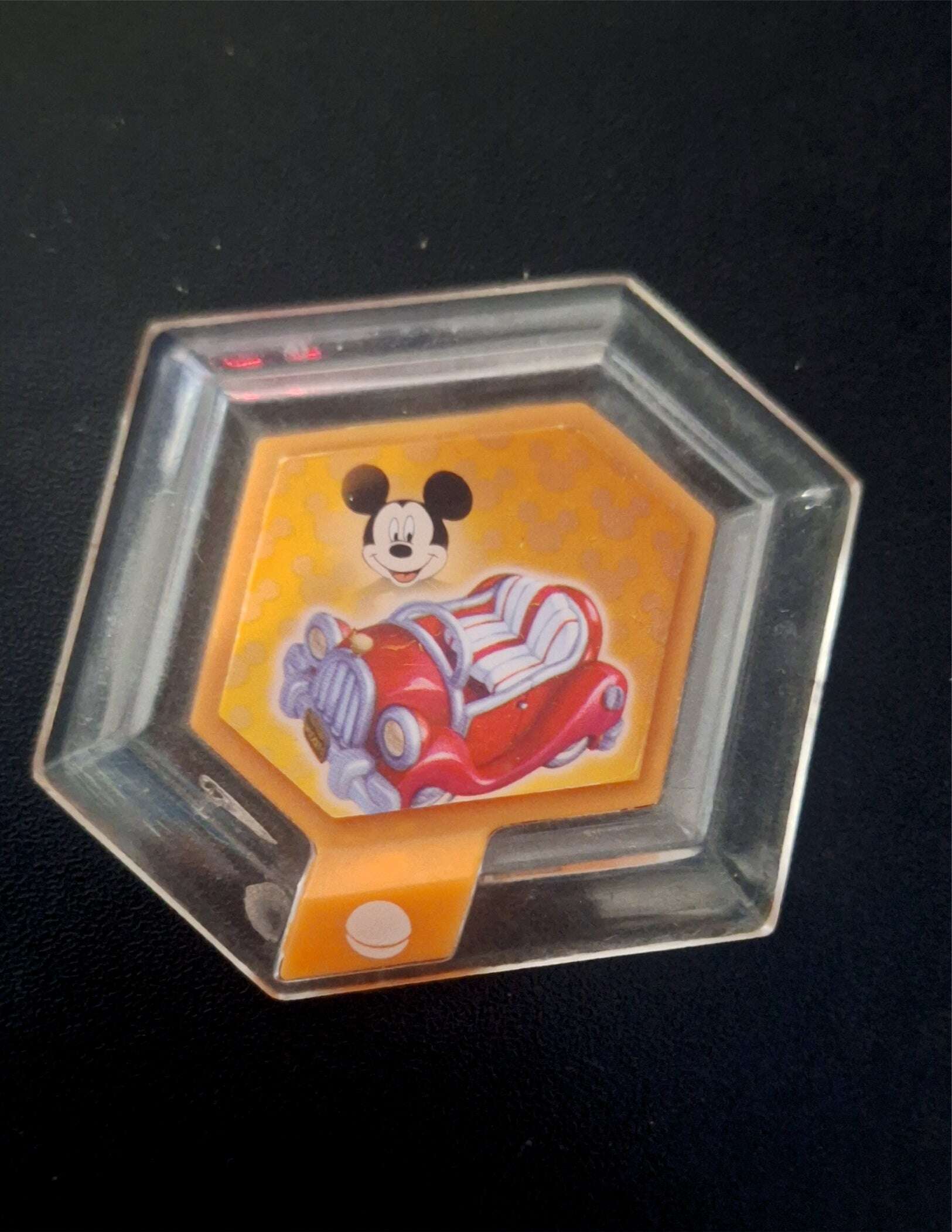 Disney Infinity Mickey Power Disc: MICKEY'S CAR Mickey's Jalopy Toon Town Game Impress