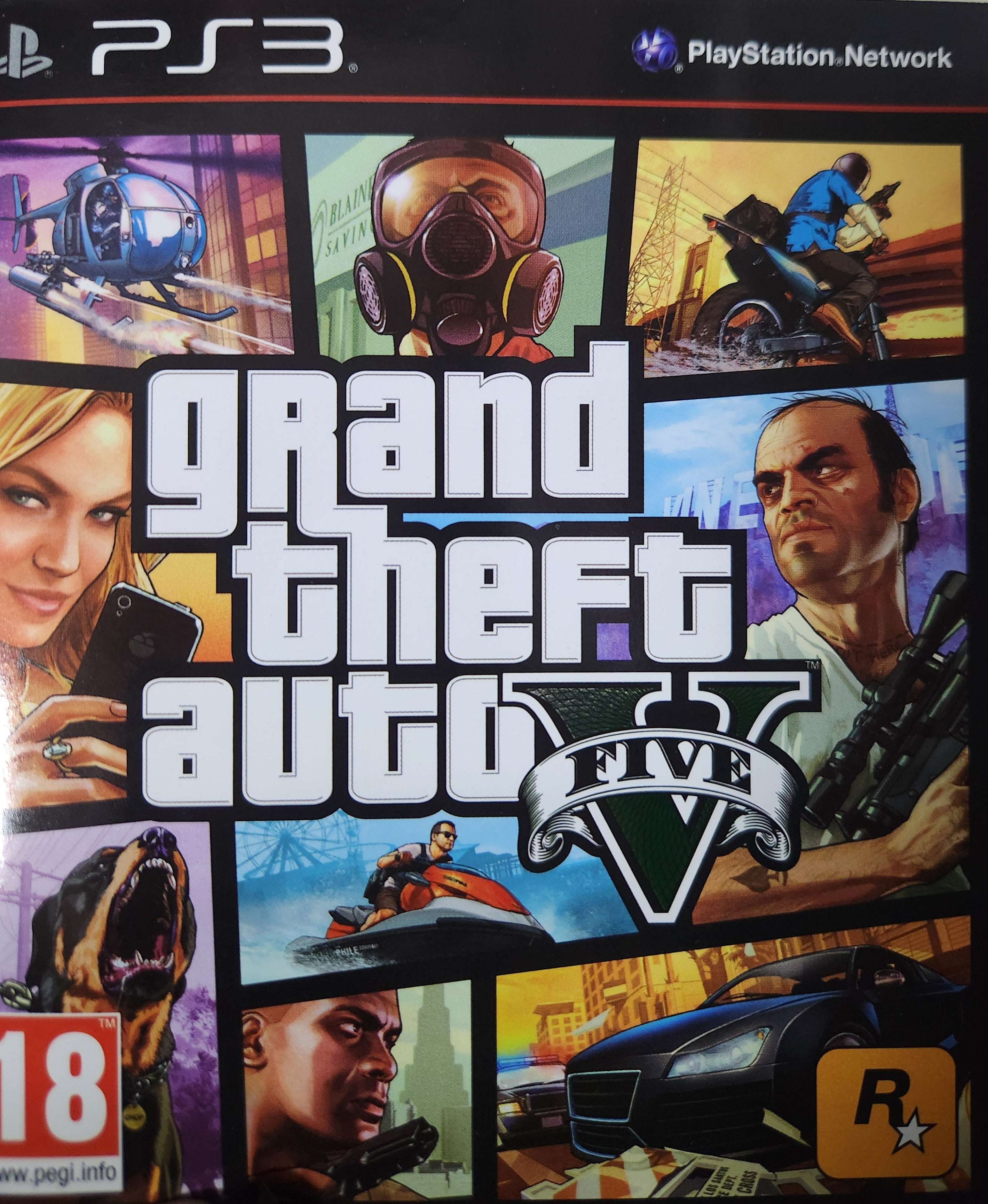 Grand Theft Auto V PS3 Game Impress